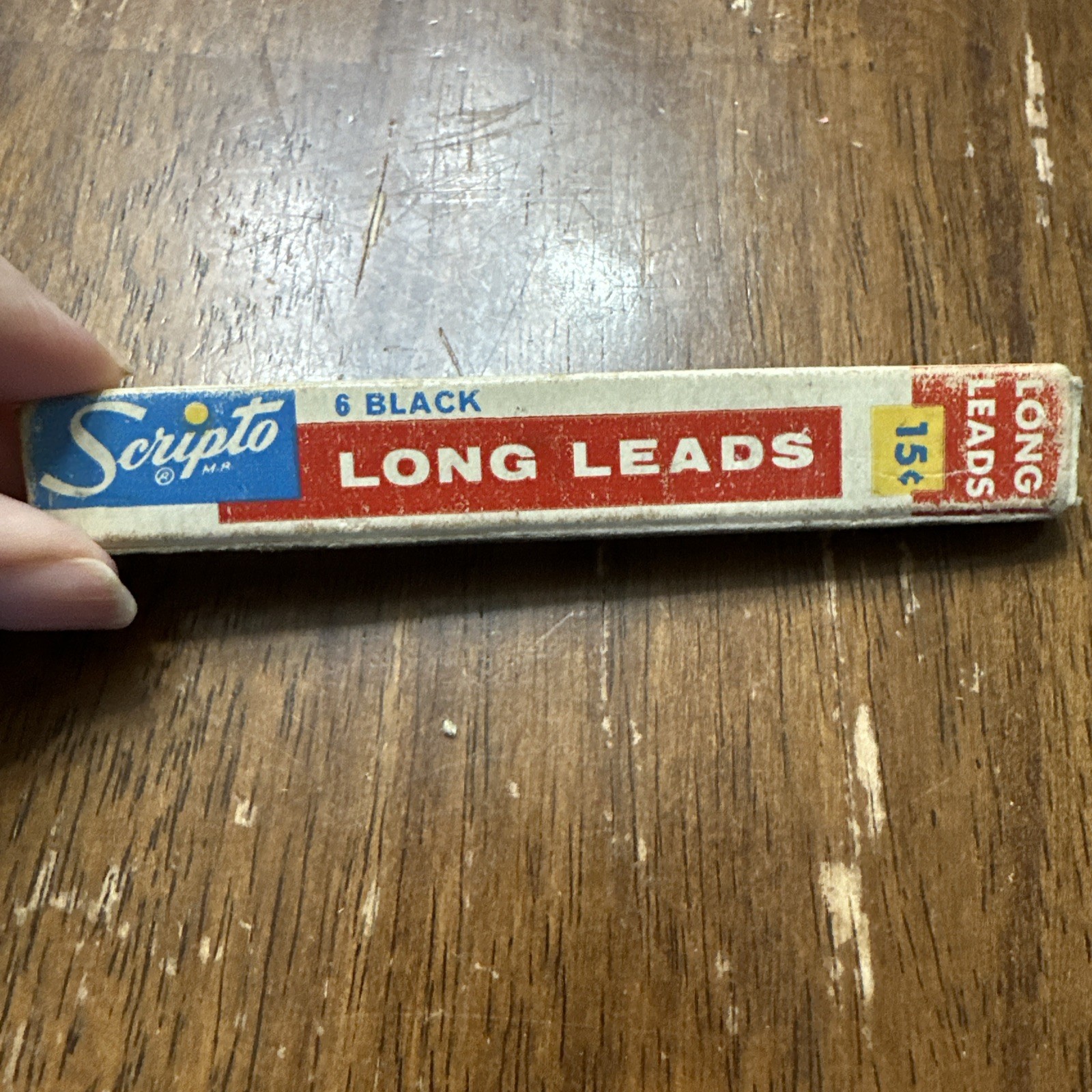Lot Of Vintage Lead blue band velvet No 37 & Scripting Long Leads