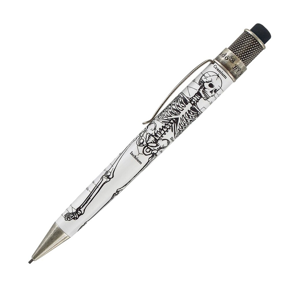 Retro 51 Tornado Dr. Gray Rollerball Pen & 1.15mm Mechanical Pencil Set – NEW