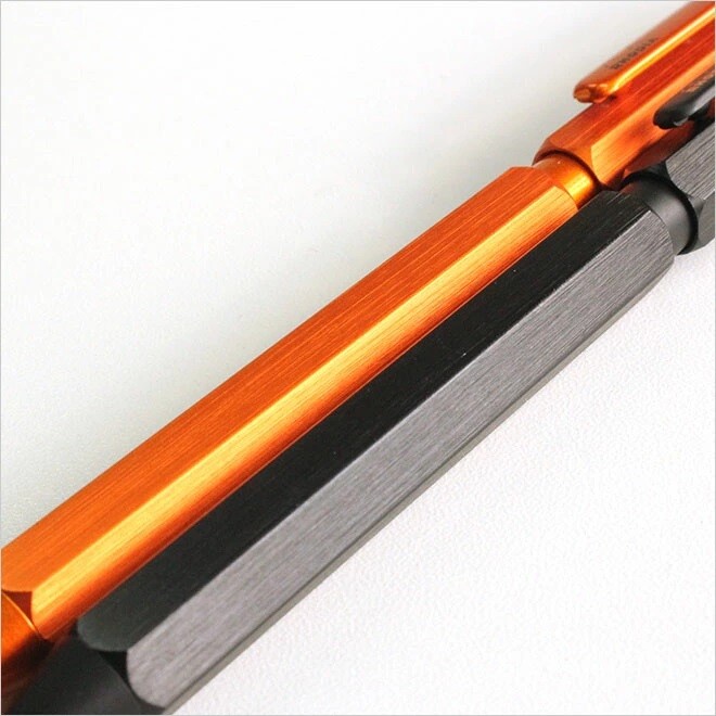 Rhodia Multi Mechanical Pencil Ballpoint Pen Hexagonal Script Limited Color Gold
