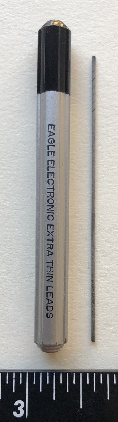 Vintage EAGLE ELECTRONIC B BLACK .9mm Mechanical Pencil Leads NOS Pack Of 12 USA