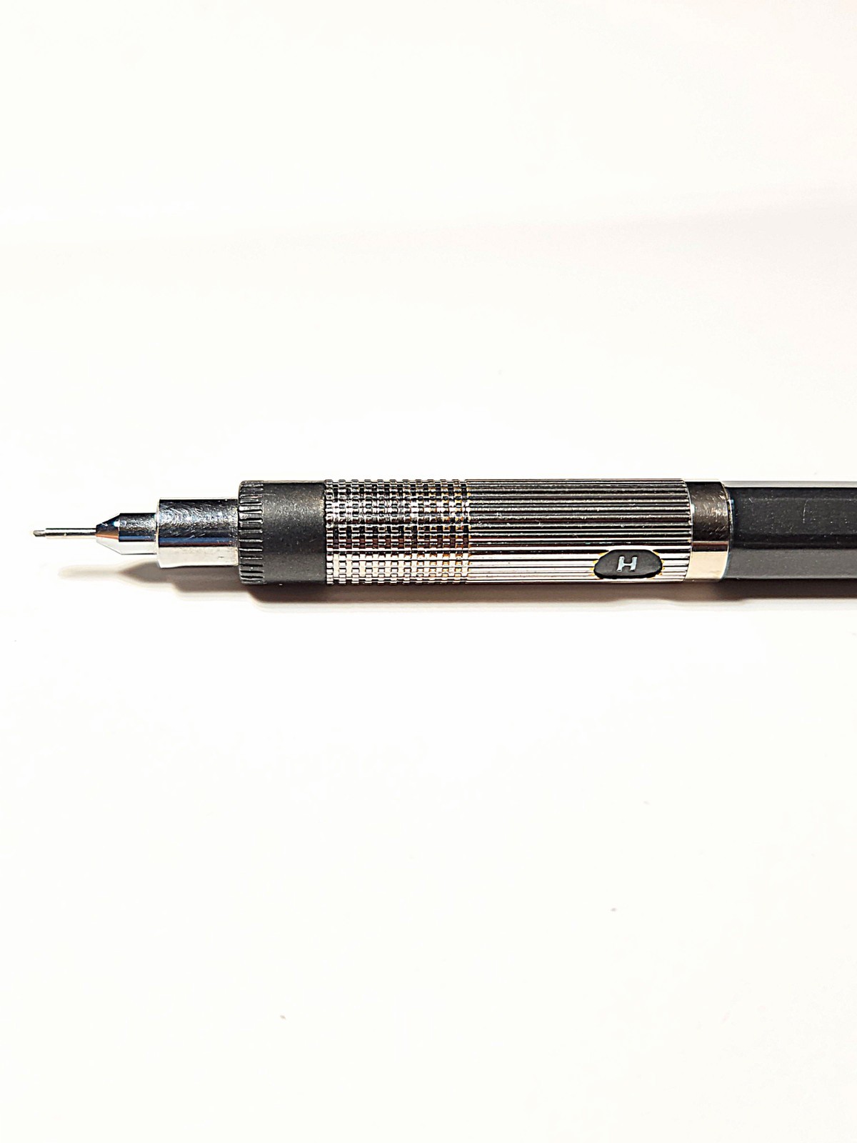 Pentel Graph 500 PG505 0.5mm Mechanical Pencil Adjustable Hardness Eraser Black