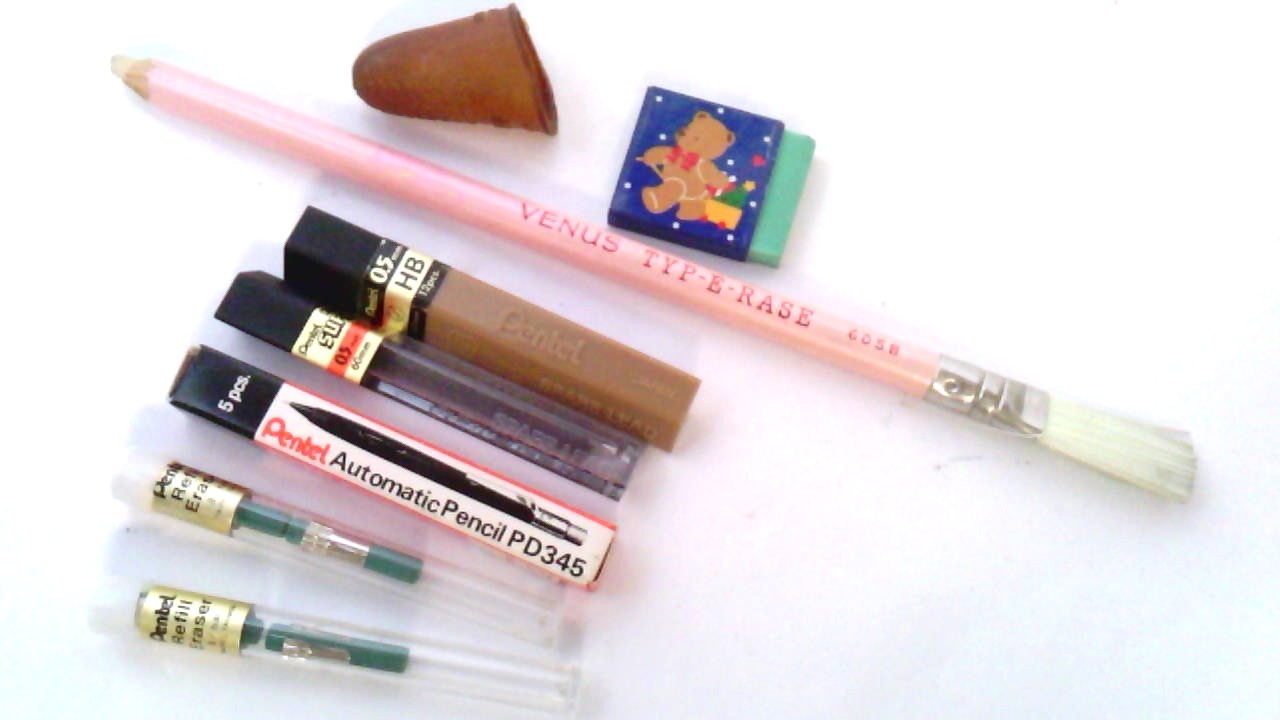 ✅ Collection~Vintage~Writing Tools~Pentel Drafting Leads~ Venus Typ-E-Rase Pen