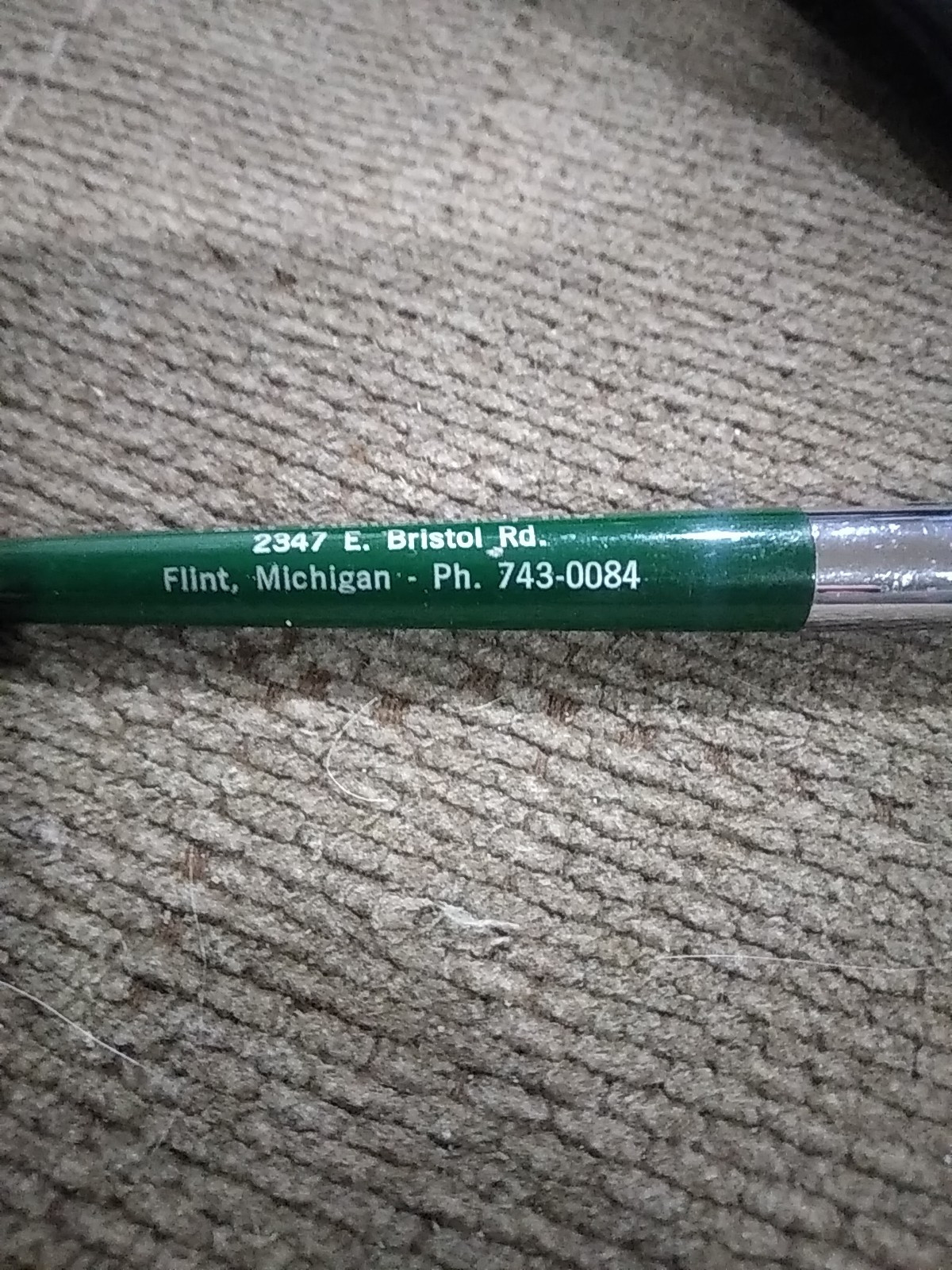 Vintage Mechanical Pencil. Flint Fabrications Inc. Flint Michigan