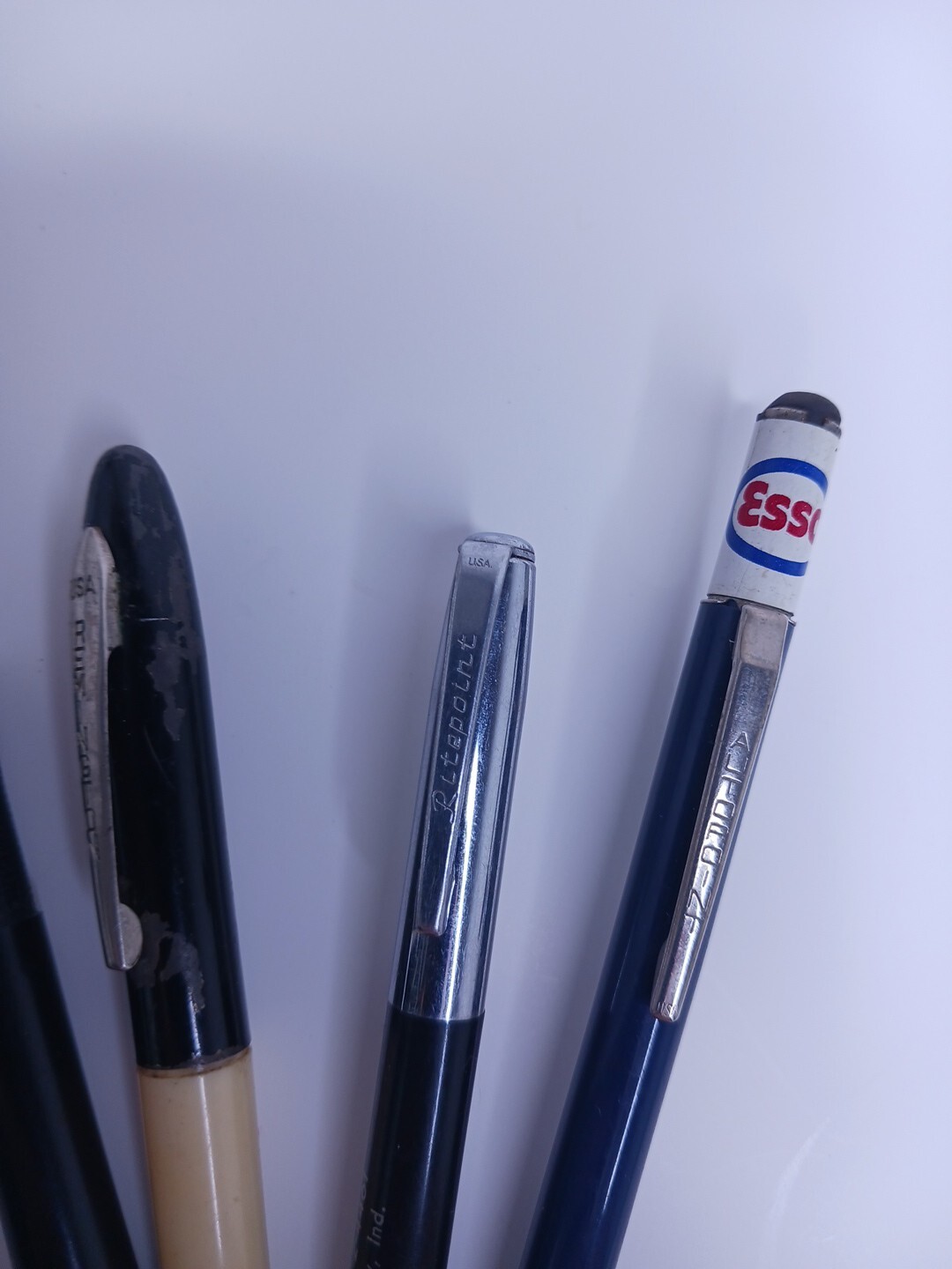 Vintage Mechanical Pencil Lot Of 4 Untested Autopoint Remington Ritepoint