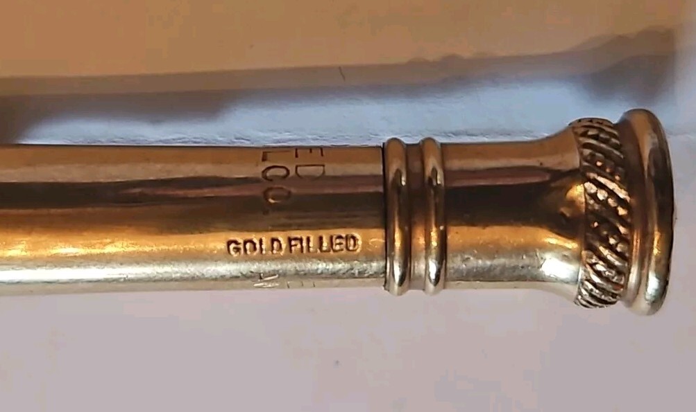 Vintage Venus Ever Pointed American Pencil Co. Gold Filled Mechanical Pencil