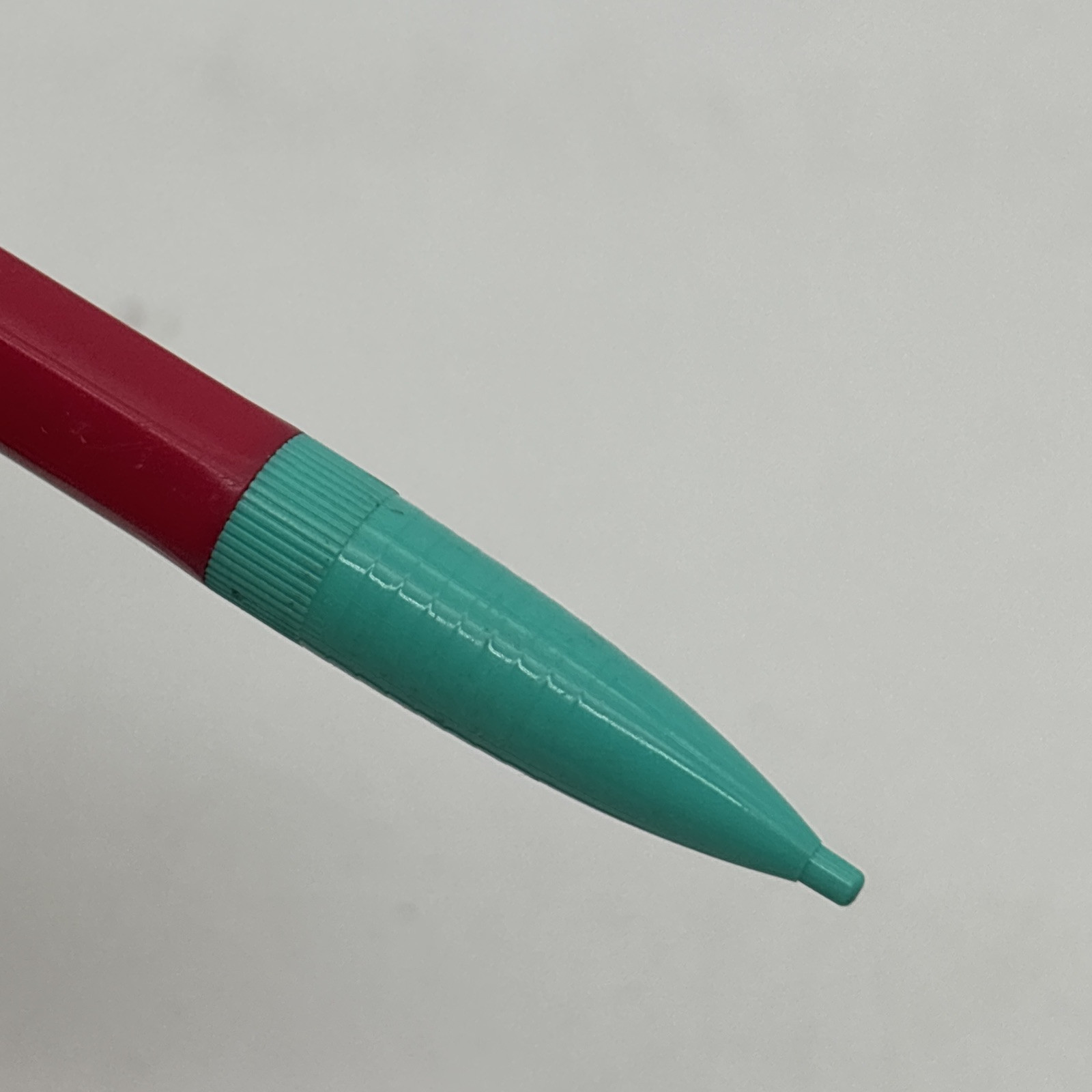 Bic #2 Mechanical Pencils Pink And Blue Green Fuchsia And Turquoise 90s Lot Of 2