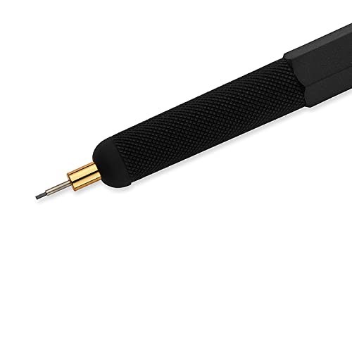 rOtring 800 Retractable Mechanical Pencil 0.5mm Black Metal Barrel