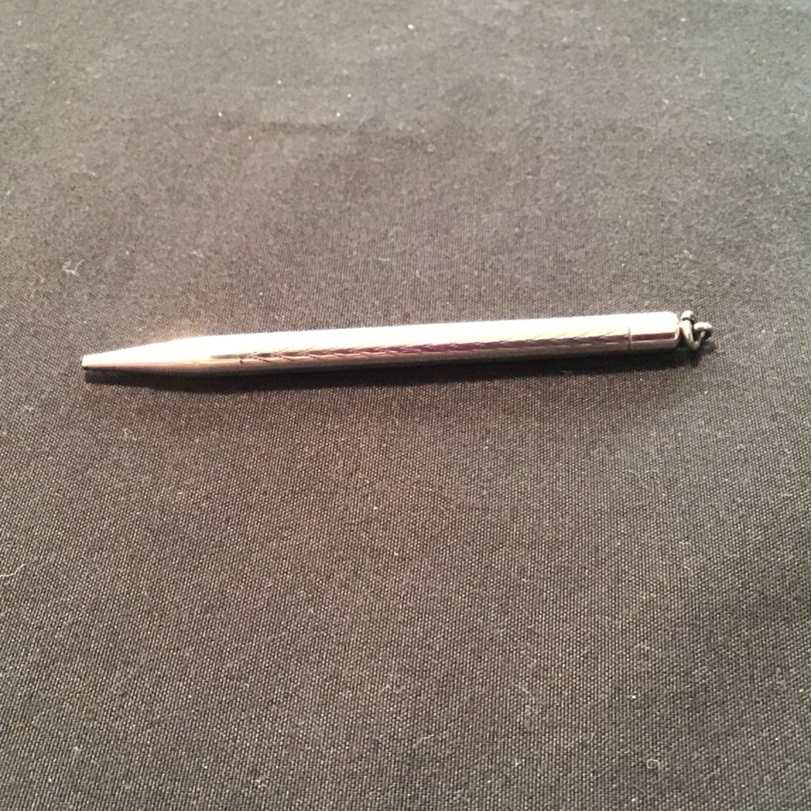 Vintage Sterling Silver Mechanical Pencil Retractable Tip