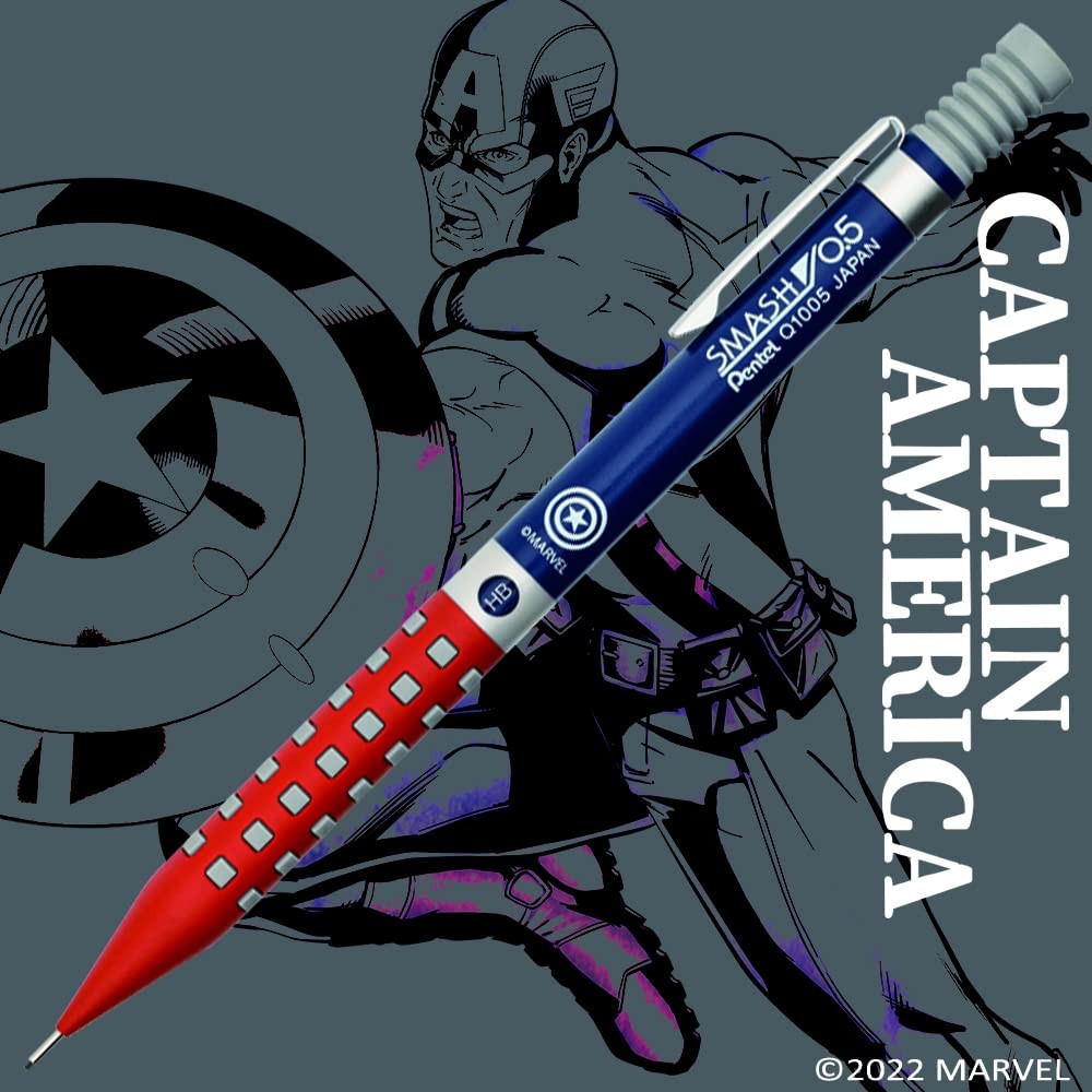 Kitera MARVEL Mechanical Pencil 0.5mm Marvel Smash Q1005-CAP