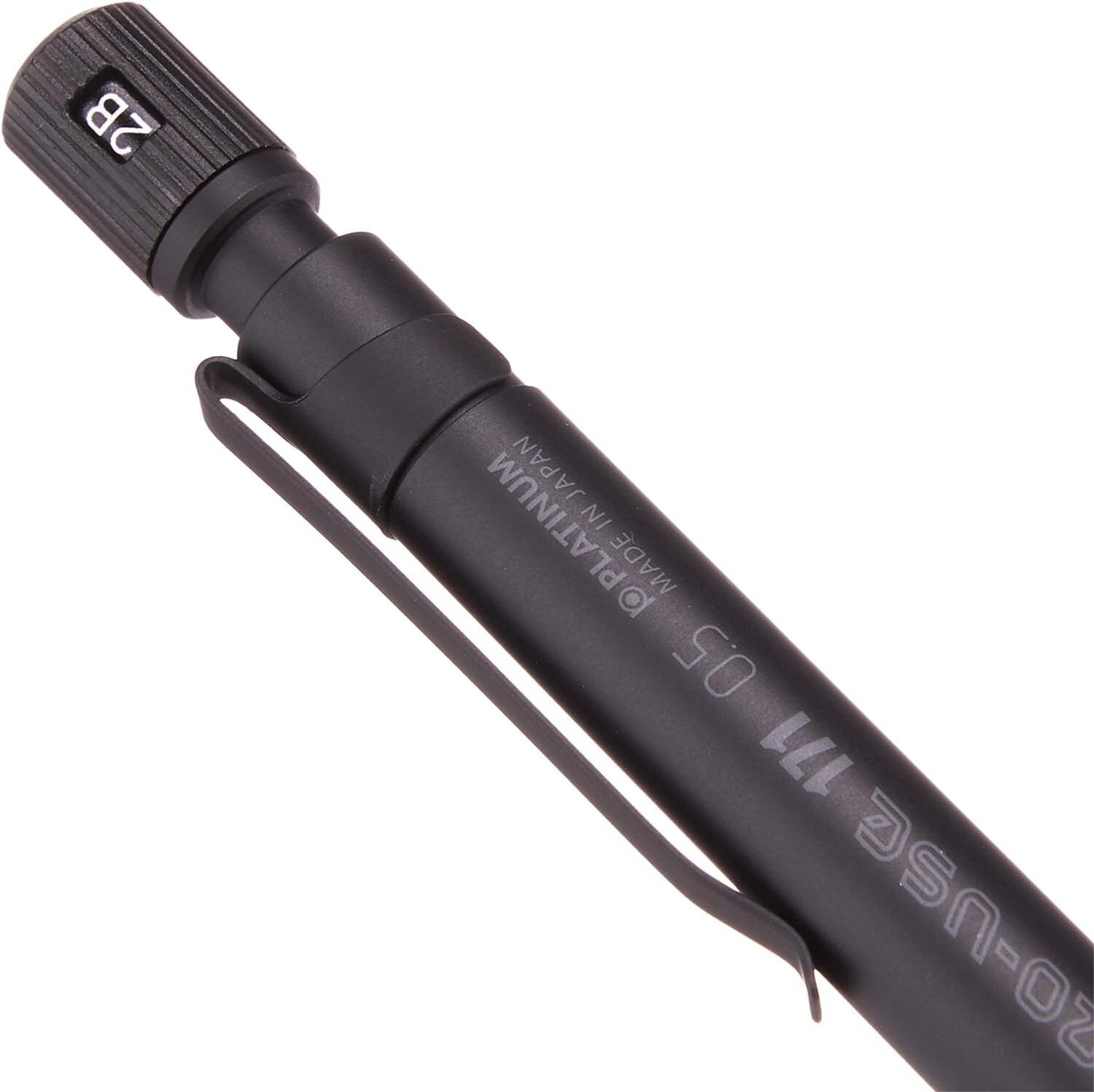 Platinum MSDA-2500B Drafting Sharp Professional Use 171 0.5mm Matte Black Founta