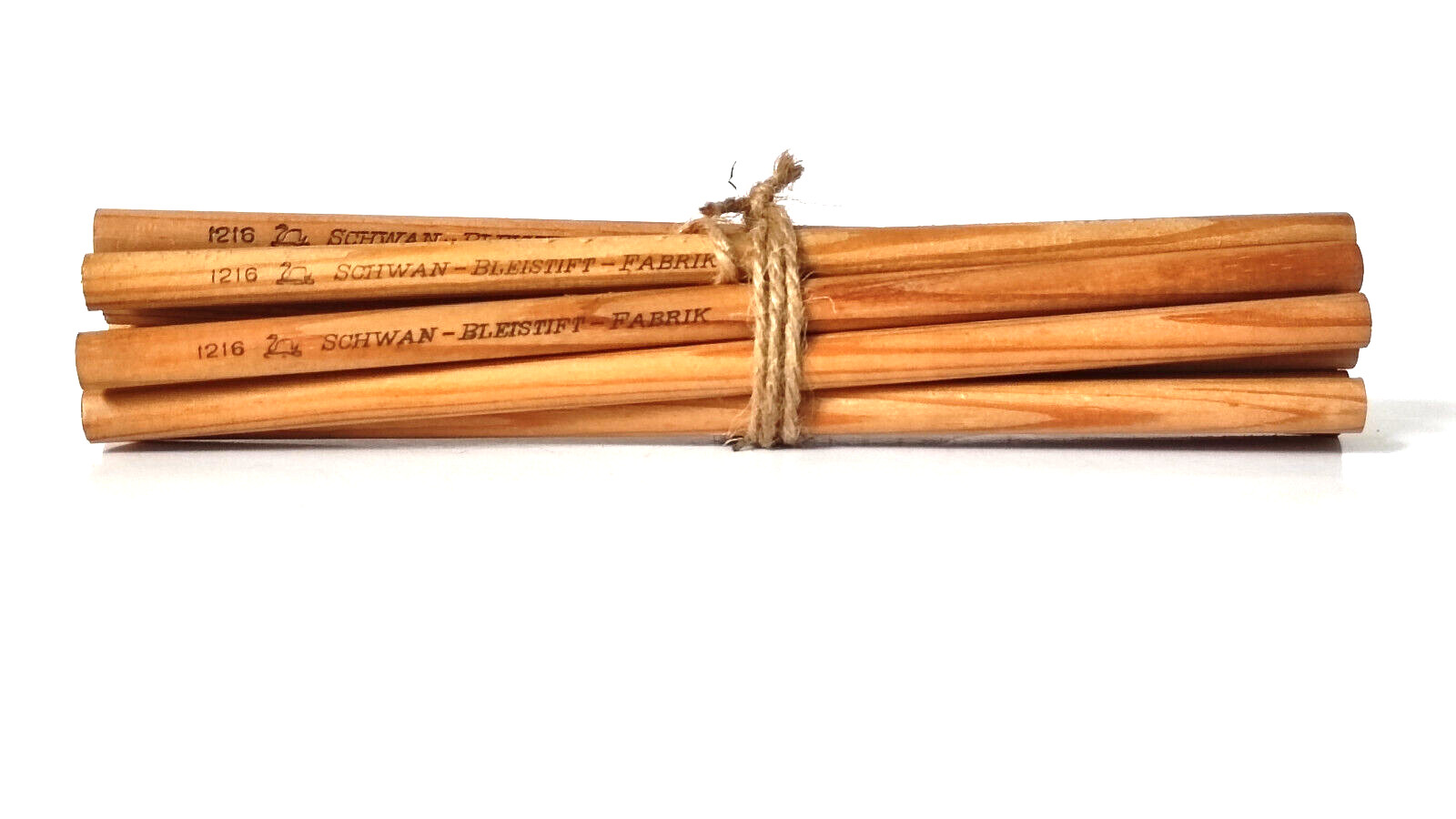 SCHWAN Bleistift Fabric Set of 12 Germany, N 1216 Pencils, 7″, 1930’s