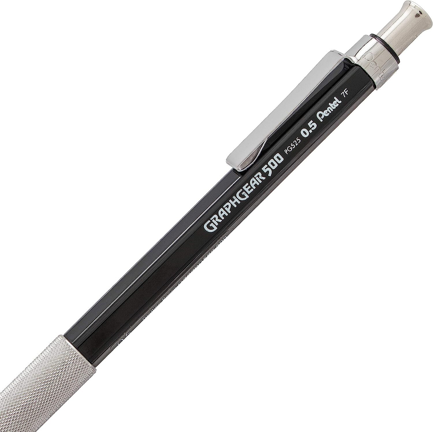 Pentel Graph Gear 500 Automatic Drafting Pencil with Lead & MiniEraser 0.5mm 1Pk