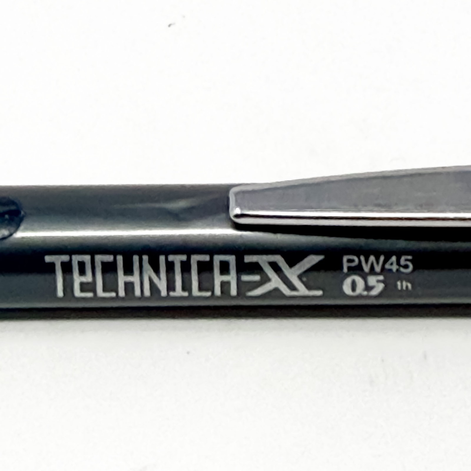 Pentel Technica-X 0.5mm Retractable Mechanical Pencil PW45 Grey Vintage Japan