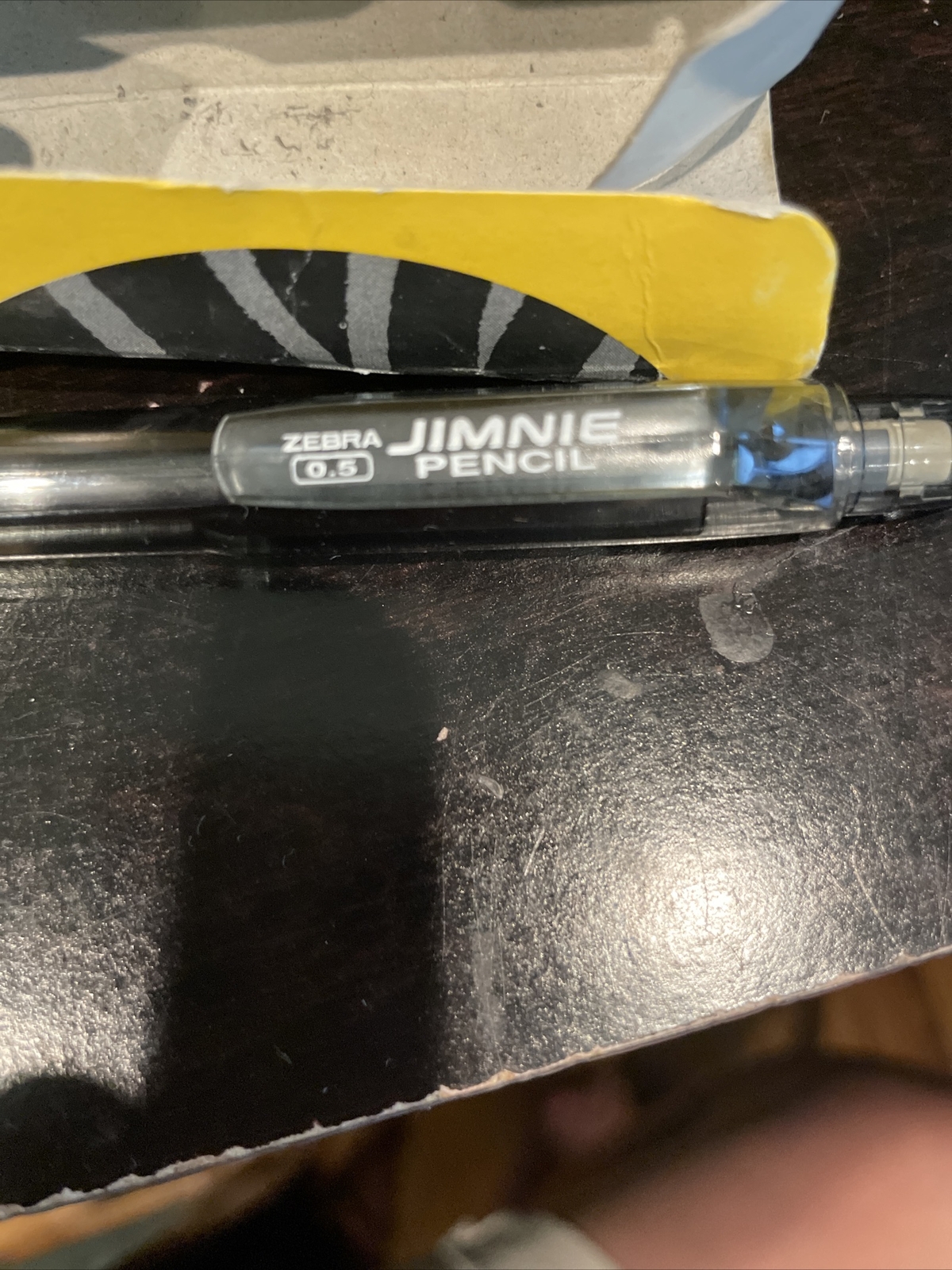 zebra Black Mechanical Pencil (one) self loading 0.5mm lead,