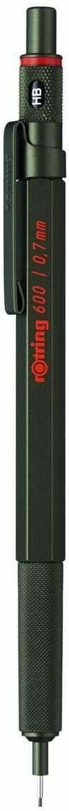 Rotring 600 Pencil Green Knurled Grip 0.7 mm Hexagonal Pencil New In Box