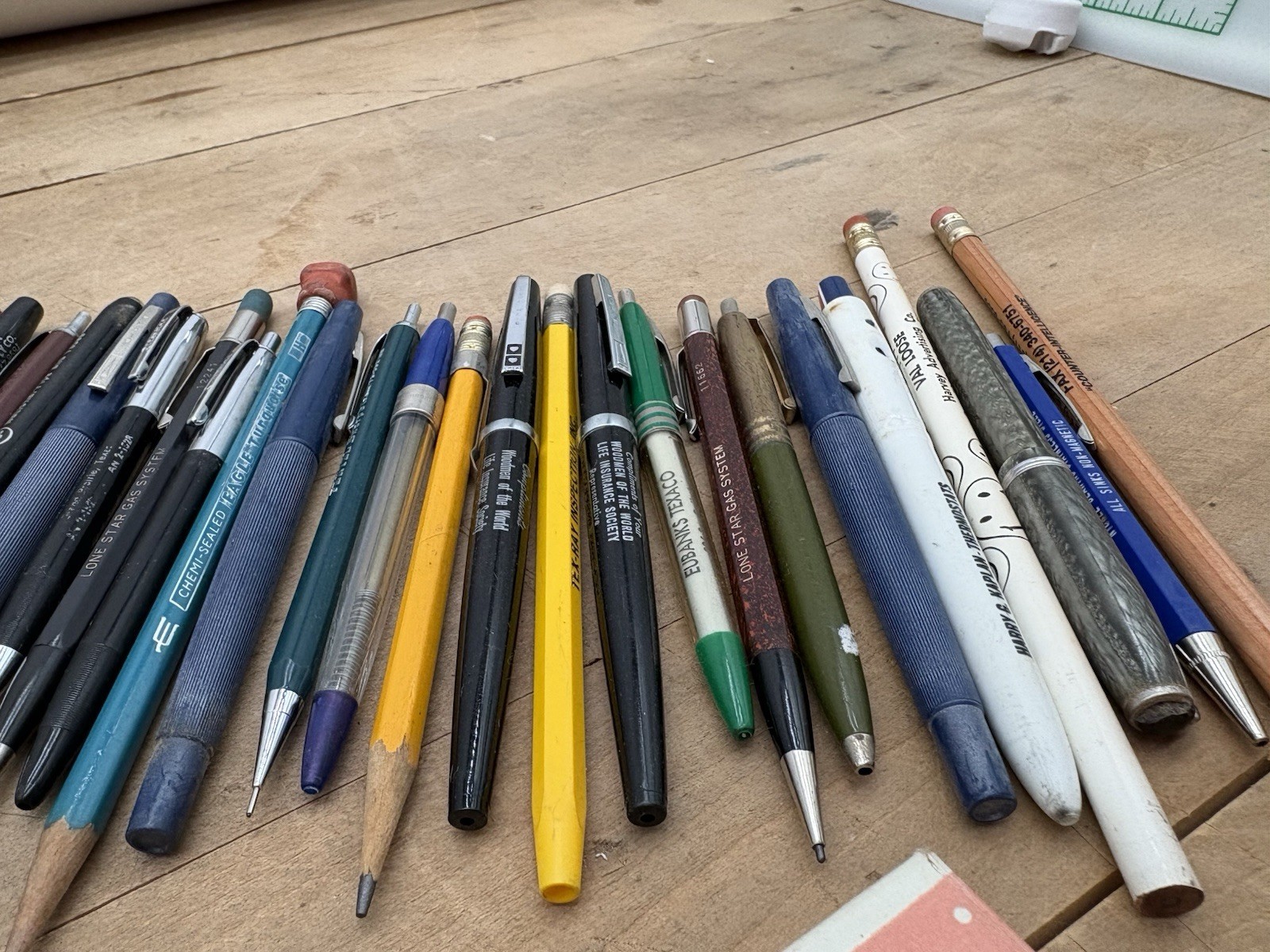 35+ Vintage Advertising Pens/Pencils/Mechanical Scripto Eberhard Faber Stenorace