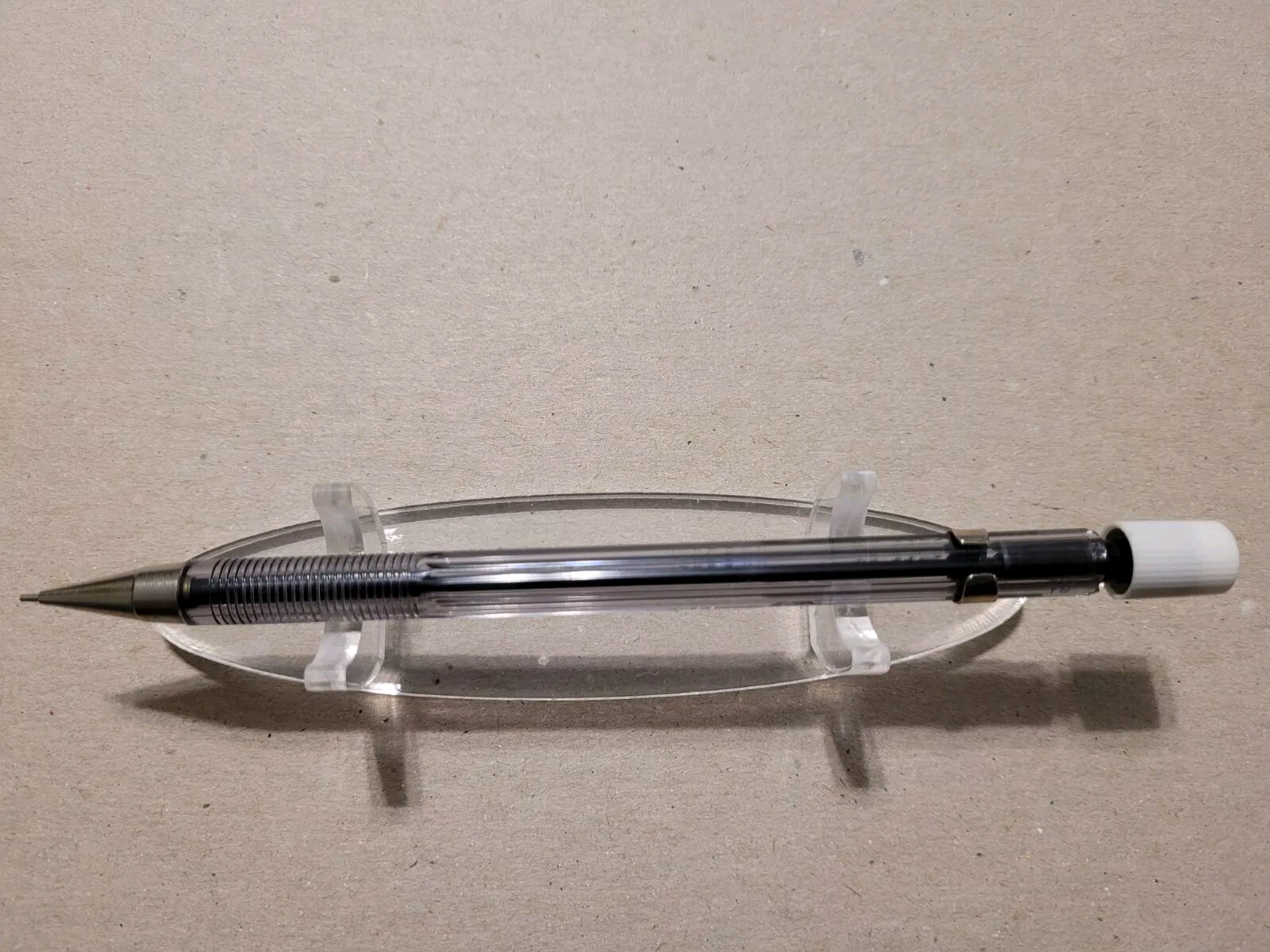 VINTAGE PILOT H-115 TRANSPARENT BLACK 0.5MM DRAFTING MECHANICAL PENCIL