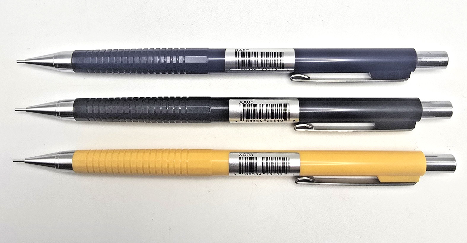 Vtg Alvin Draft Matic Mechanical Pencil Set XA03, XA05, XA07 w Case, Lead, Japan