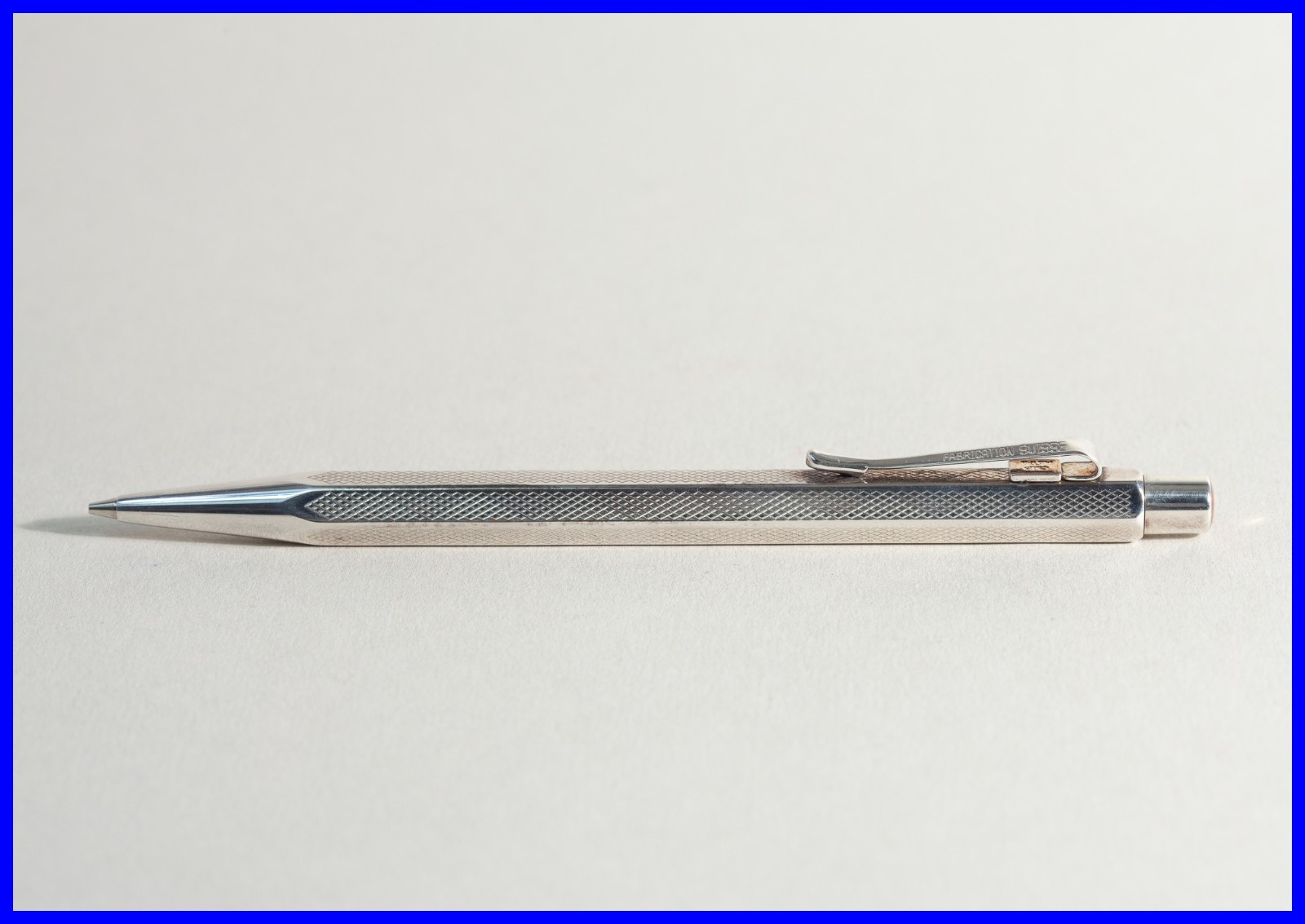 ECRIDOR Caran D’Ache RETRO Mechanical Pencil For 0.7Mm In Silver