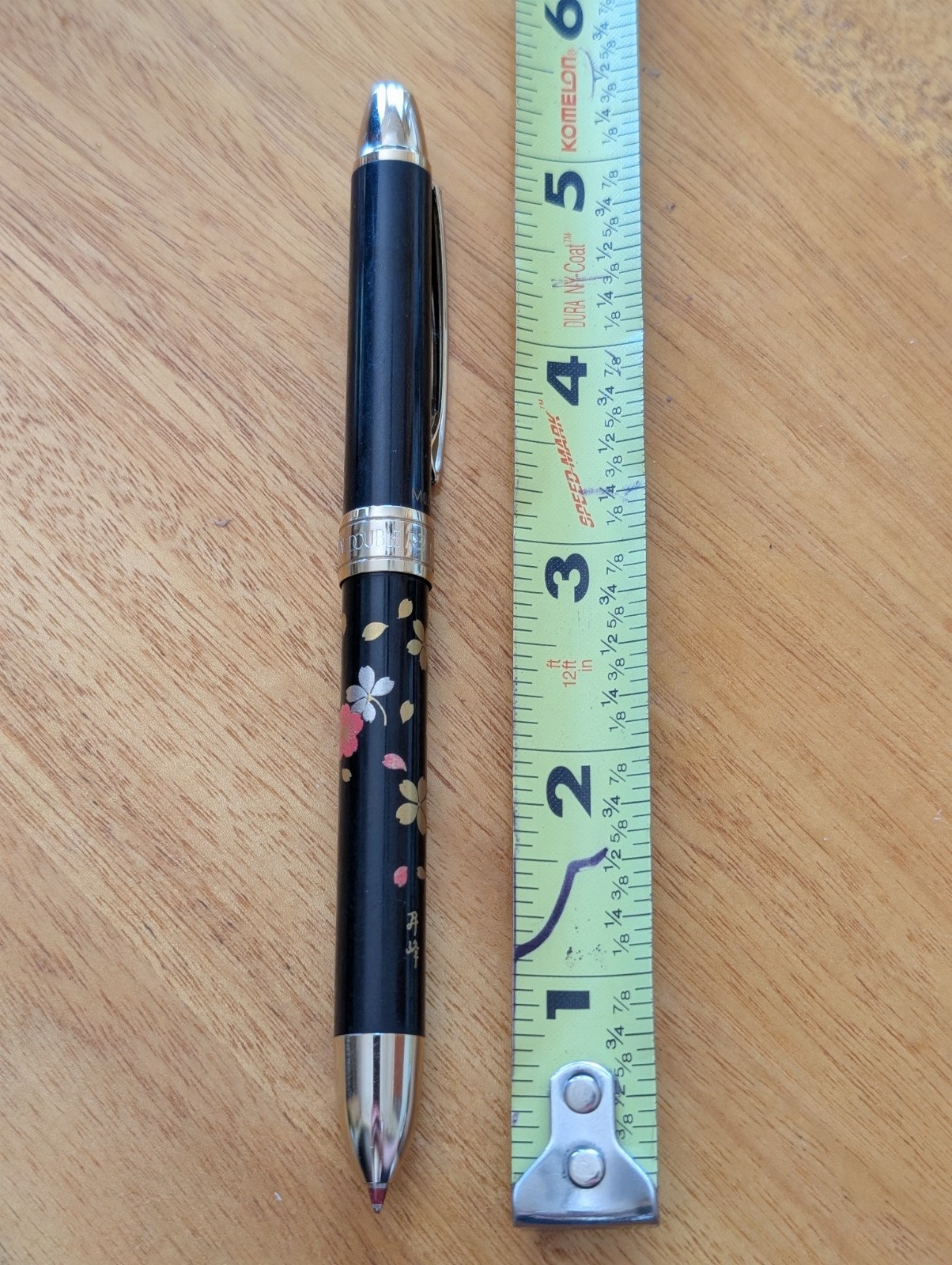 R3 Action Ultimate PLATINUM Japan Multi-function Pen Navy Gold Floral