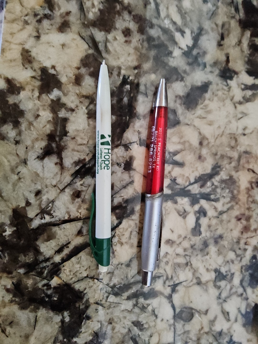 Lot Of 37 Vintage Pens & Pencils Advertising Pens And Pencils