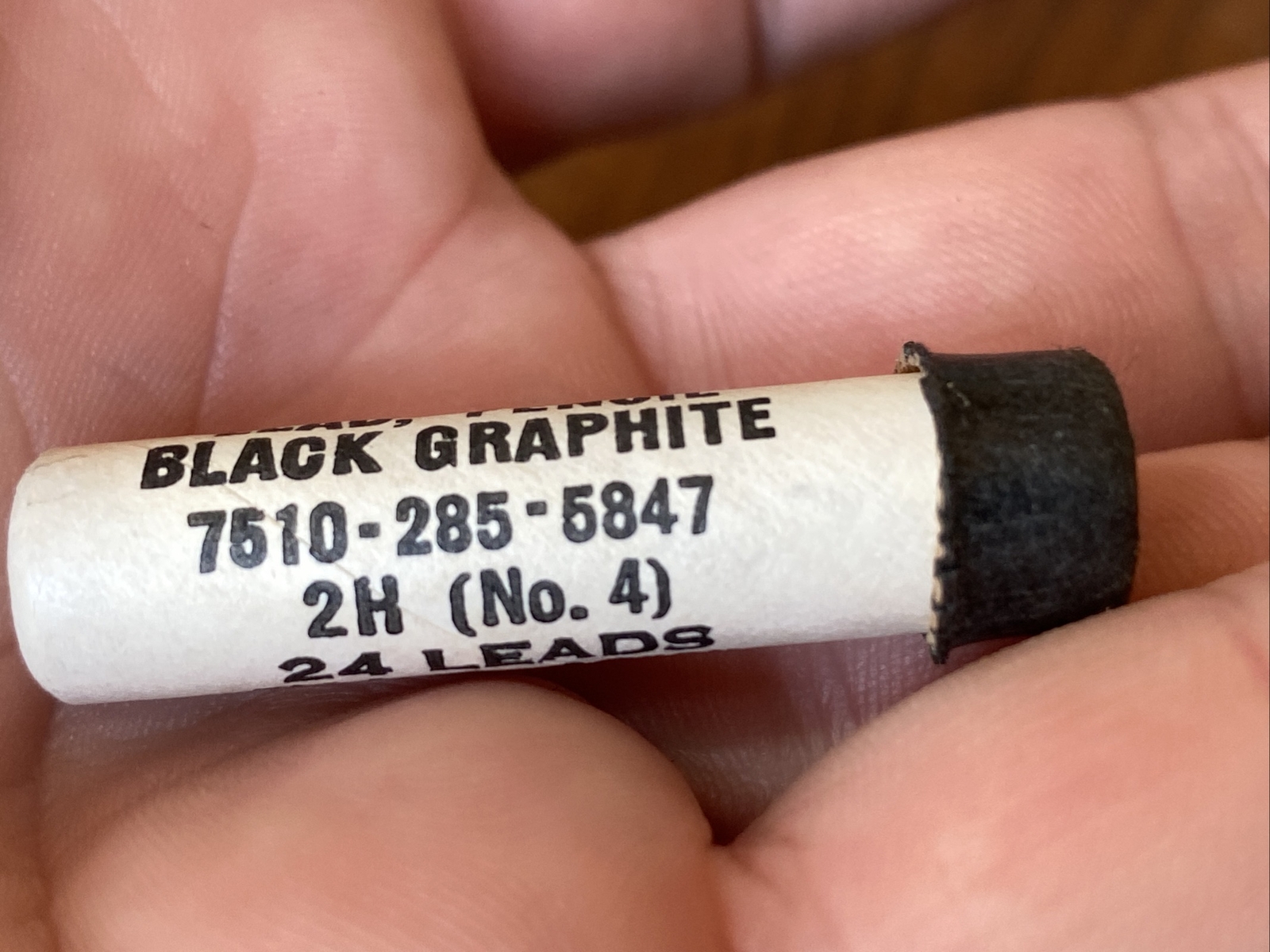 BLACK GRAPHITE DRAFTING MECHANICAL PENCIL LEAD REFILLS .036×1-3/8” PAL PRECISION