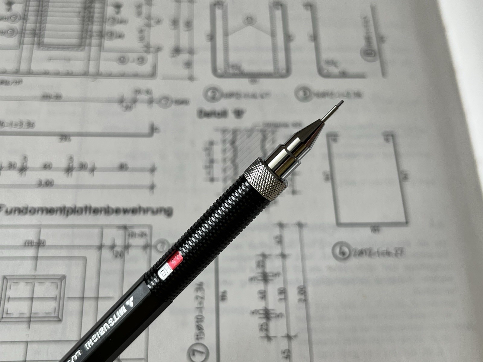 Vintage Mechanical Pencil MITSUBISHI UNI 0.5 : M5-551 : 0.5 mm : Black : Japan