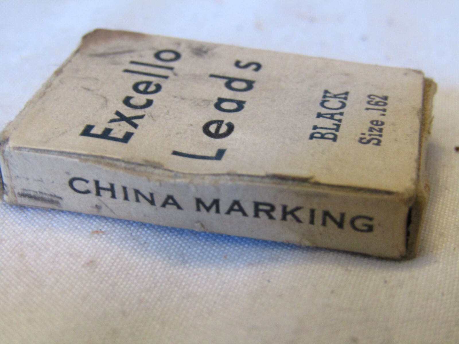 Vintage .162 pencil leads Listo 5 in box Excello 1.5 in box