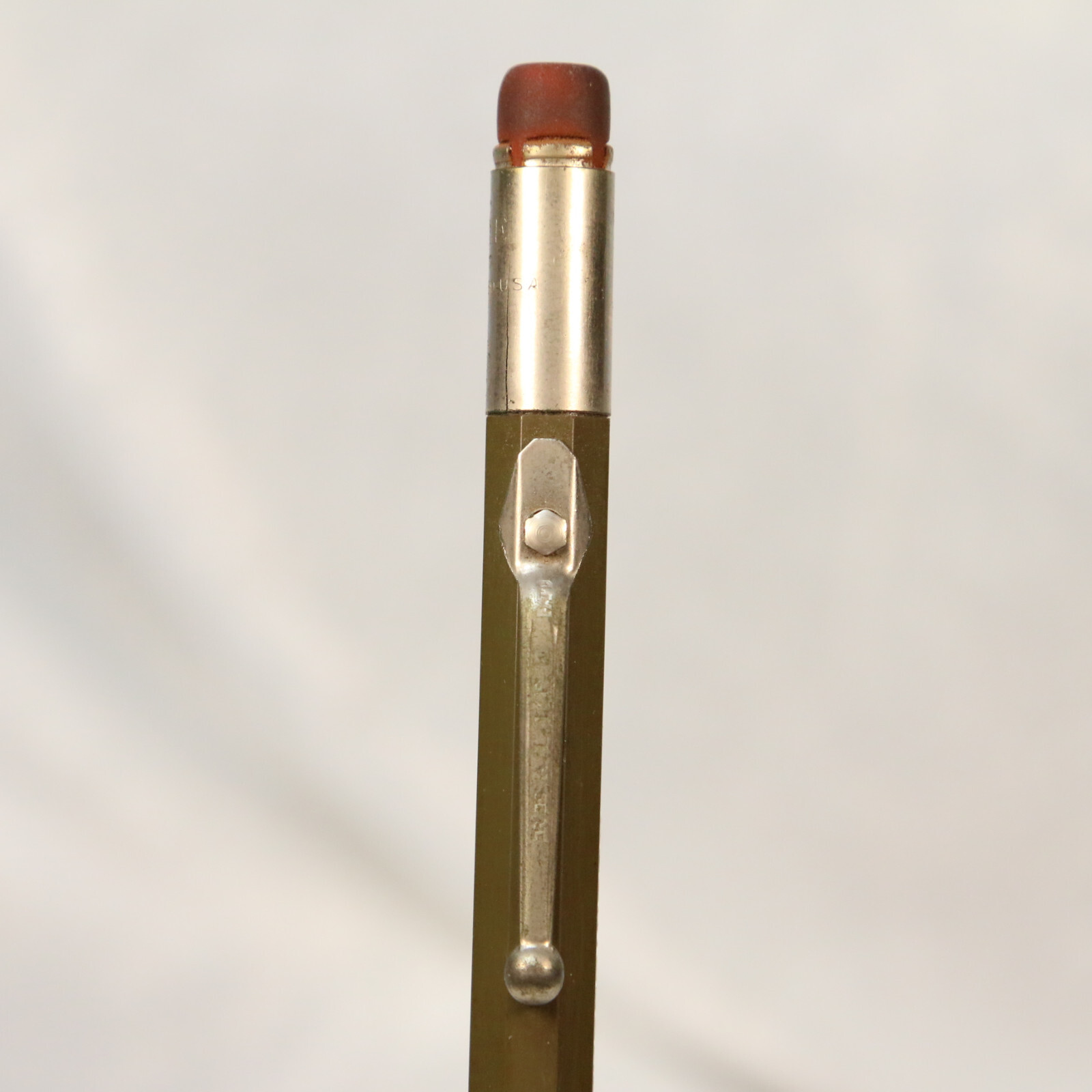 VTG REALITE Advertising Mechanical Pencil USA Olive Green Salt City Oil – Kansas