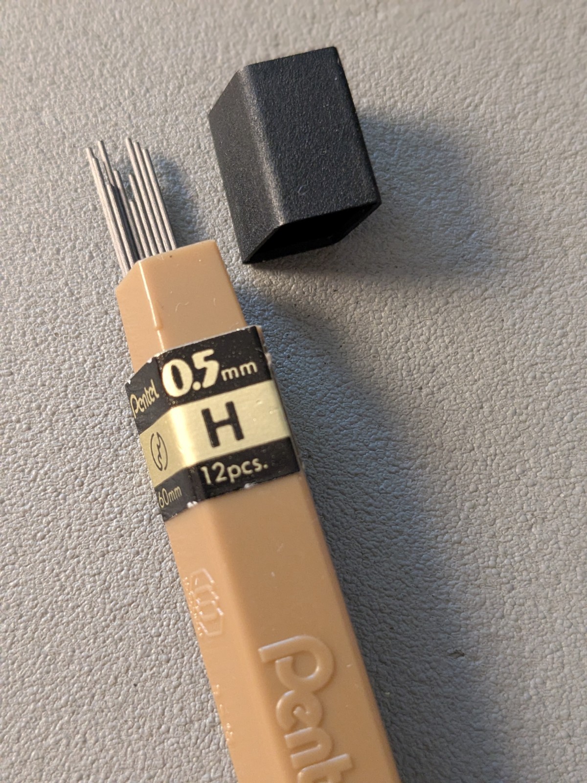 Pentel GRAPH Mechanical Pencil Japan – Pristine – Hardness Ring – w/ Pentel Lead