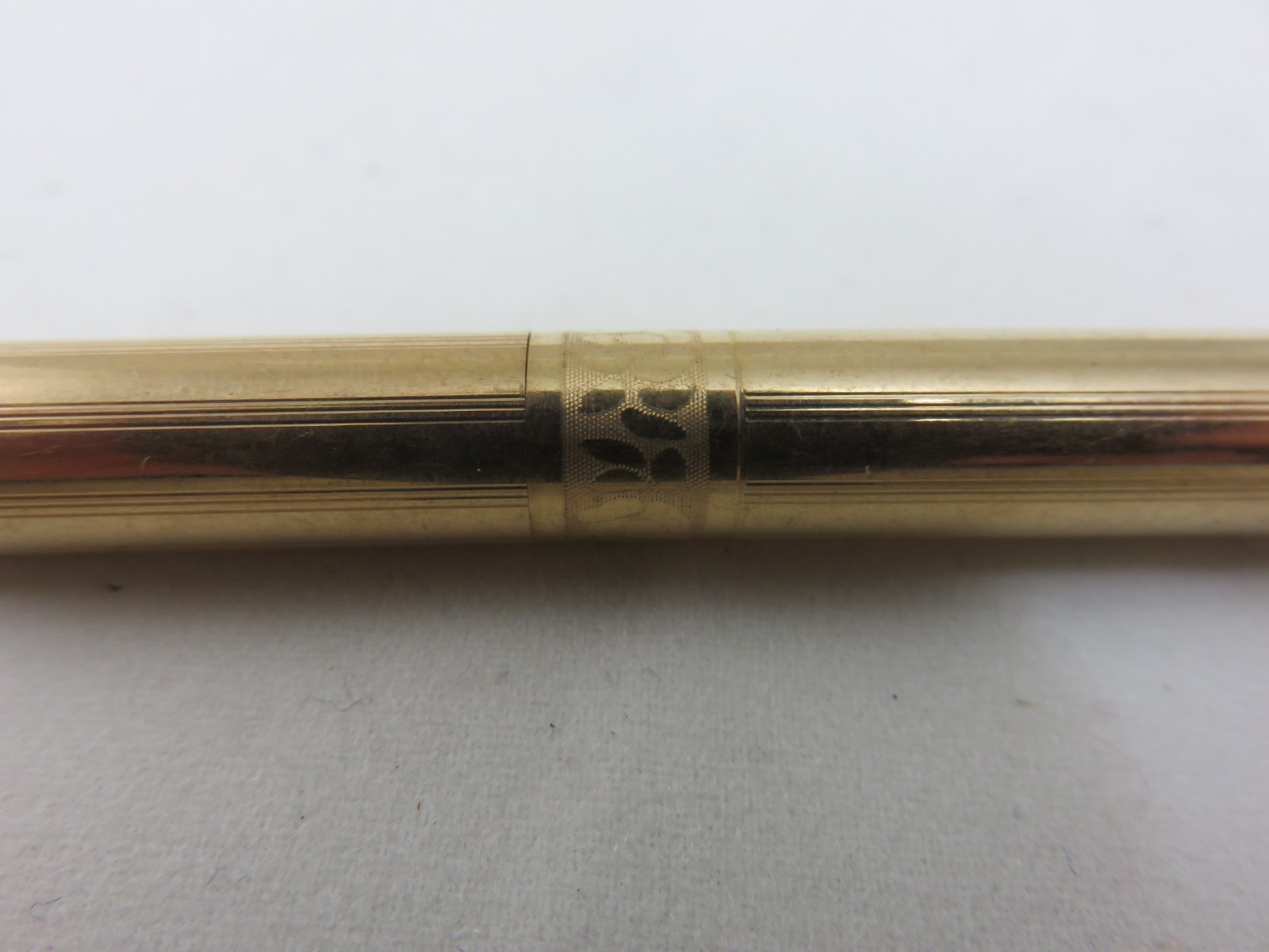 Cross 1/20 14K Gold Filled Mechanical Pencil Rose Etched Vintage Made In USA