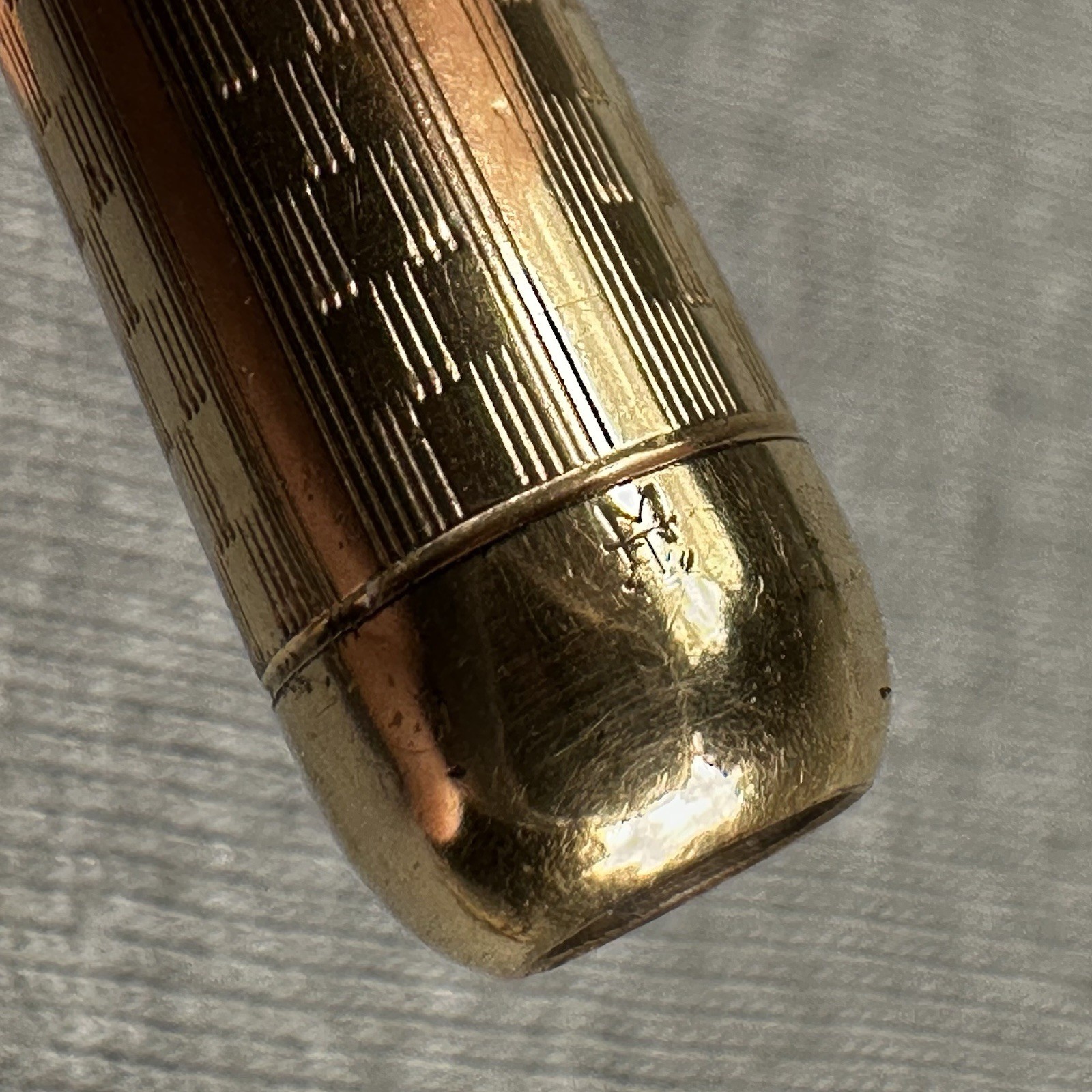 Mabie Todd Victorian Telescoping Magic Pencil MT Hallmark Gold Filled, Works