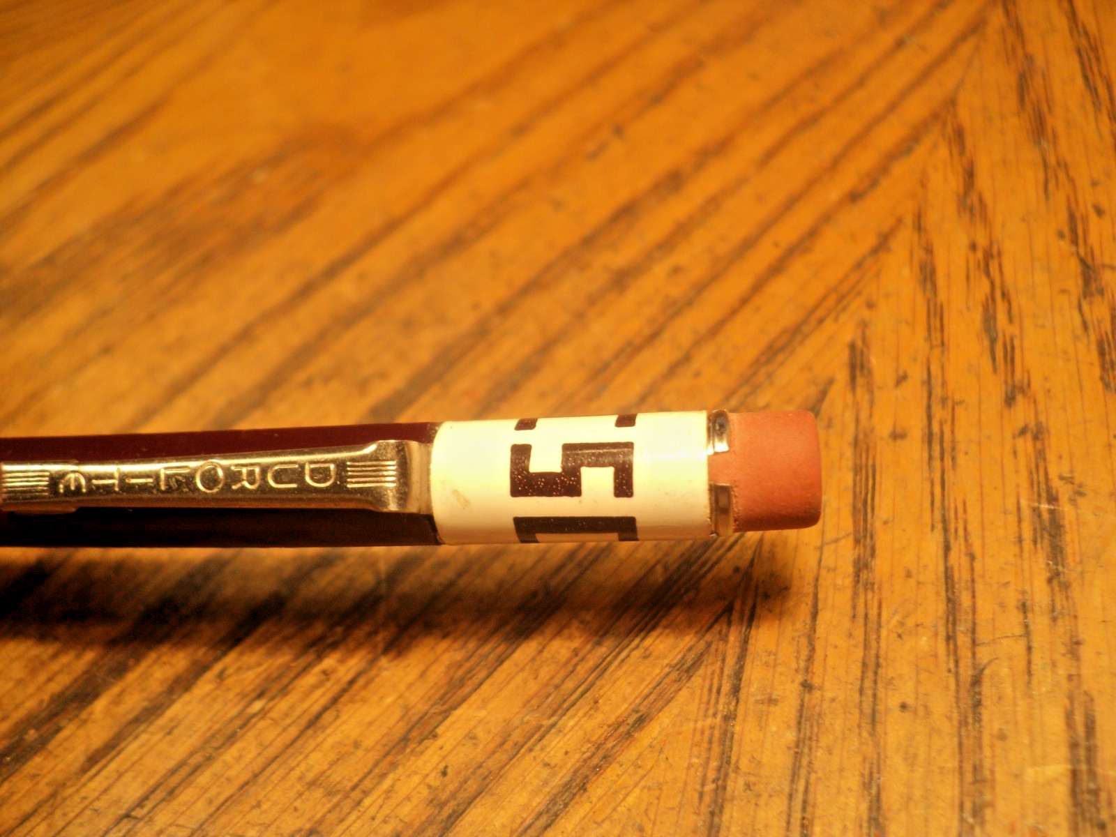 Vintage Durolite Mechanical Pencil Clark Supply Co Waterloo IA 5-5/8″ Long USA A