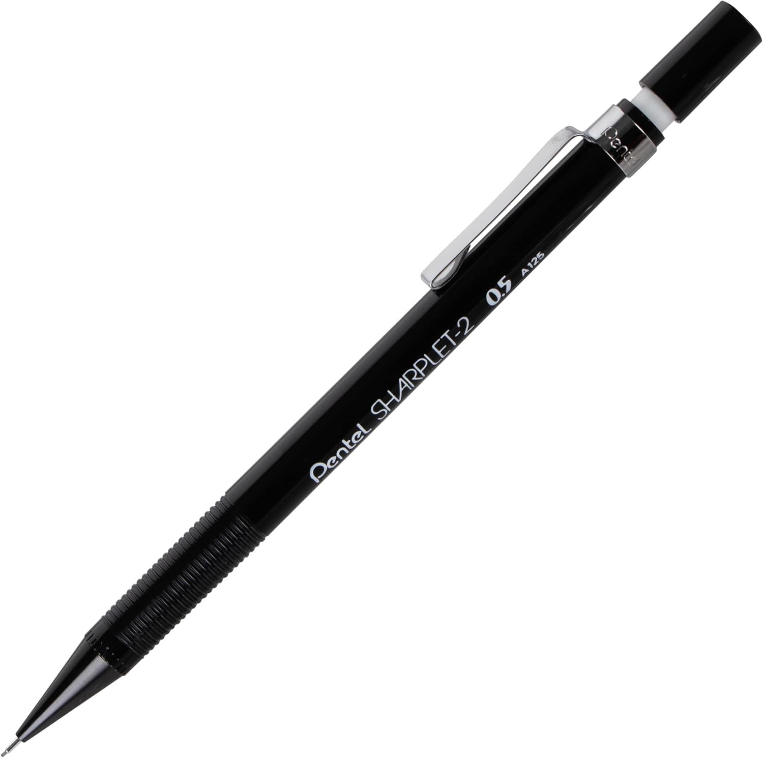 Pentel Sharplet-2 Automatic Pencil, 0.5mm, Black, 1 Count (Pack of 1), Black