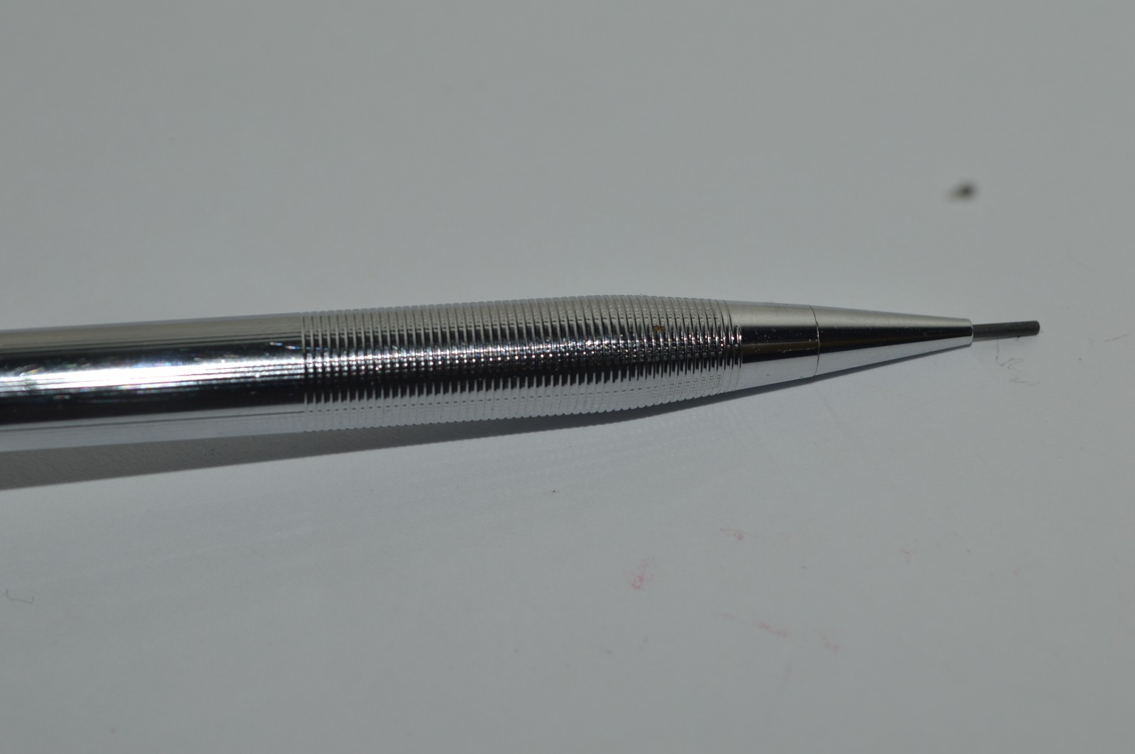 Cross Classic Century Mechanical Pencil .9mm Fluted Knurled Grip Chrome USA Made