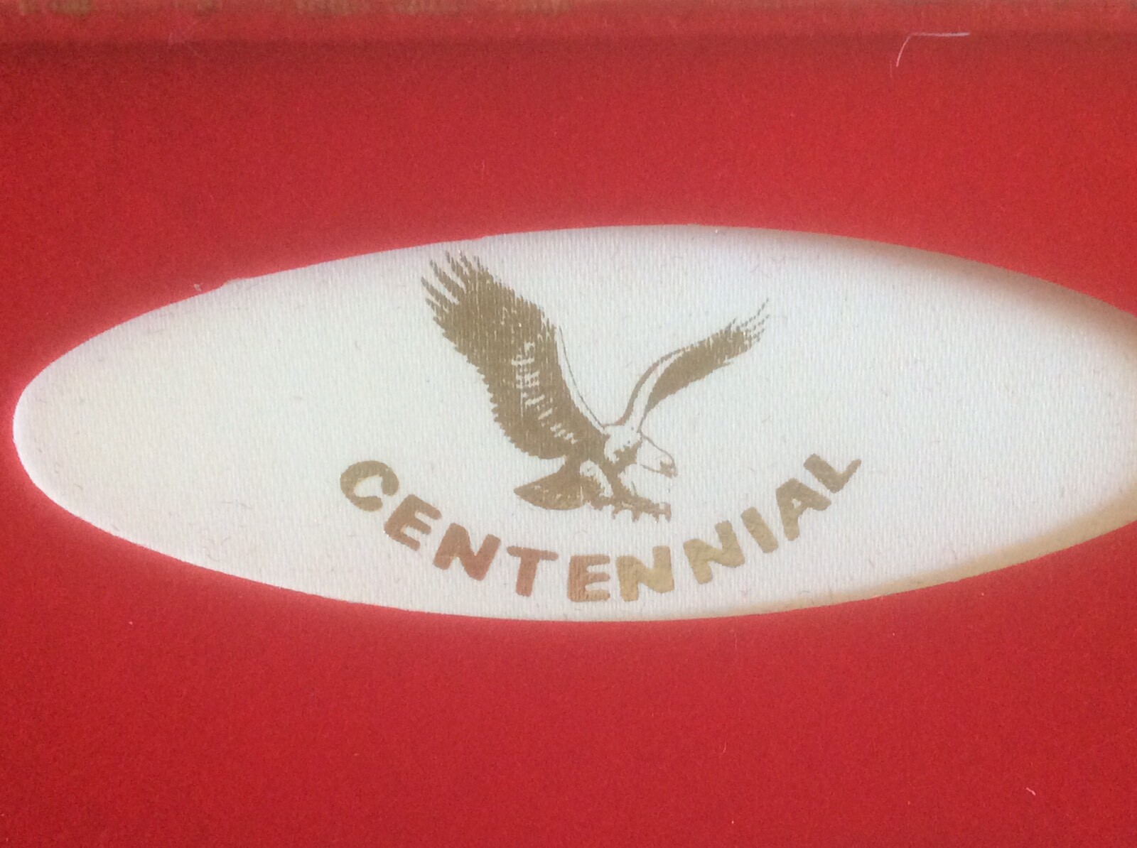 Vintage Centennial USA Mechanical Silver Tone With Lead Pencil Red Velvet Box