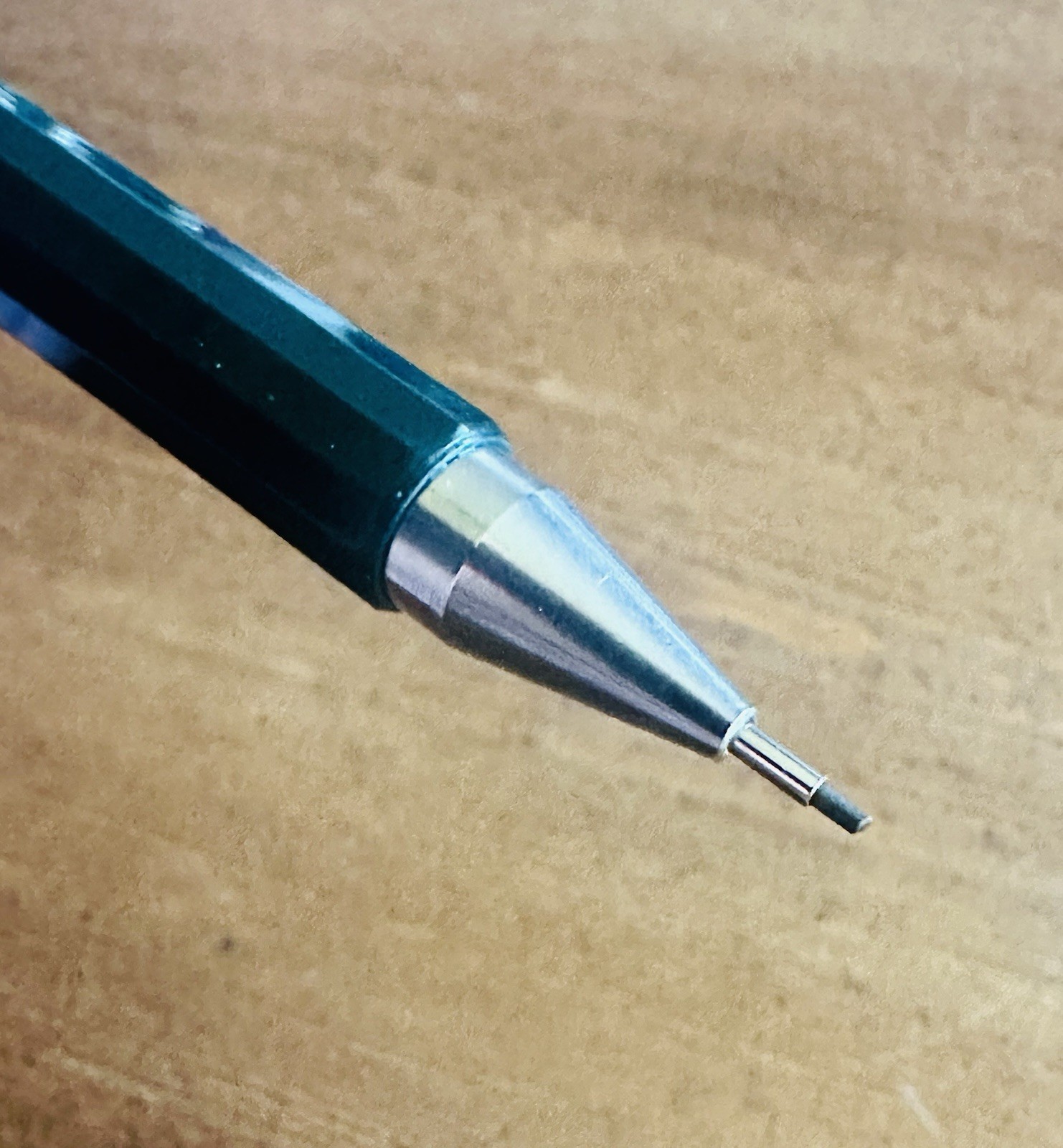 Pre-owned Faber-Castell TK-Fine 9719 1.0 Drafting Pencil Germany Dark Green