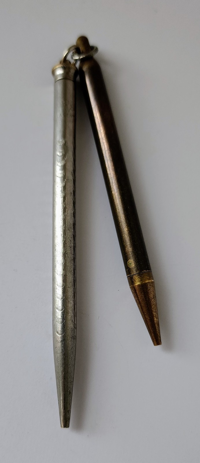 Antique Redipoint Patented Pencil & Japanese Mini Pencil Charm Set
