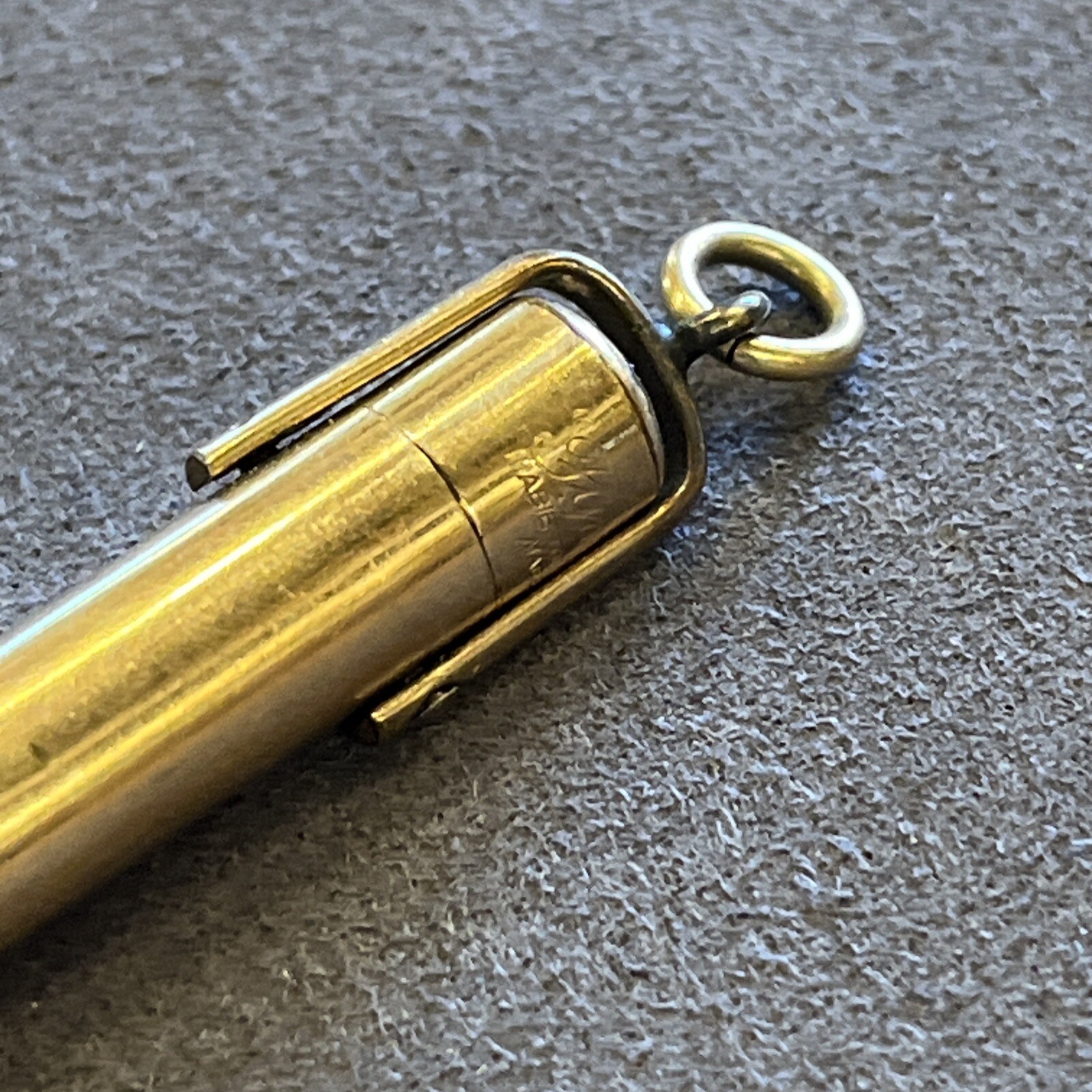 Gold Filled 1930 Mabie Todd Fyne Poynt Propelling Mechanical Pencil (P168)
