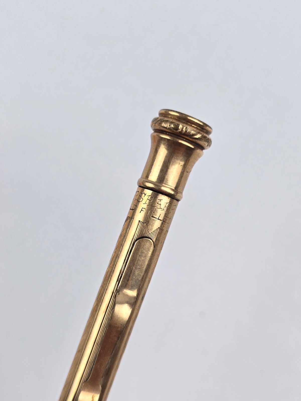 Vintage Eversharp Gold Filled Mechanical Pencil Working 5.25″ -no dents