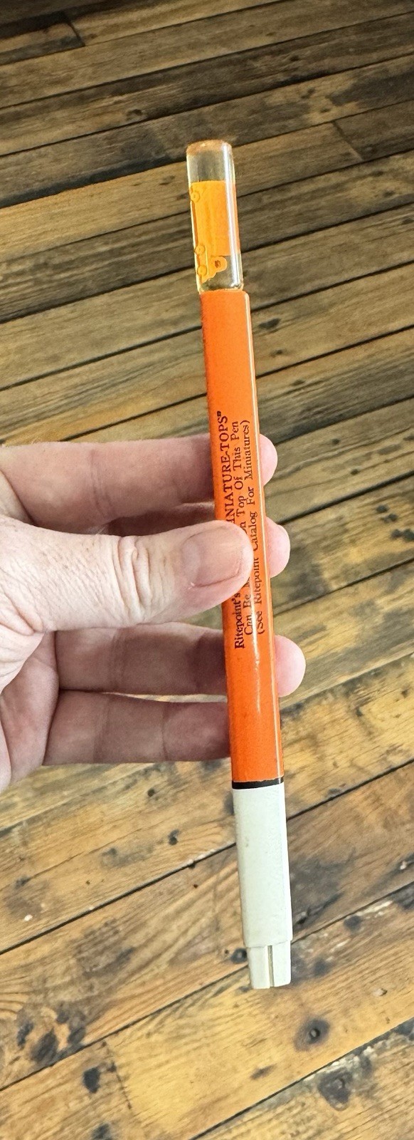 Large Vintage Ritepoint Semi Truck Salesman Sample Display Top Marker Pen