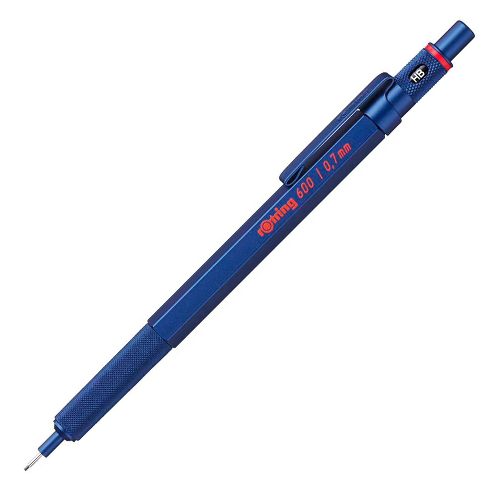 rOtring 600 Mechanical Pencil | 0.7 mm | Blue All-Metal Body 0.7mm,