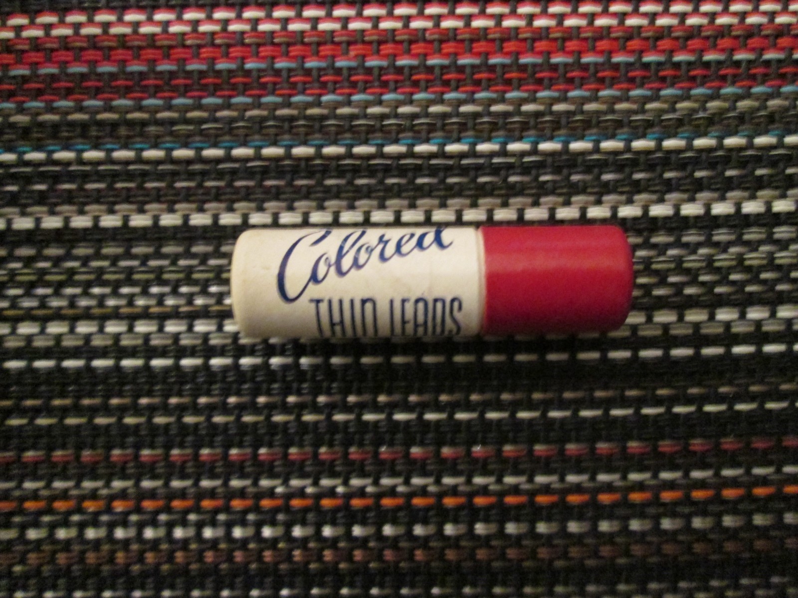 Vintage Dixon 835-12 Thin Leads for Mechanical Pencil Counter Display “RED”