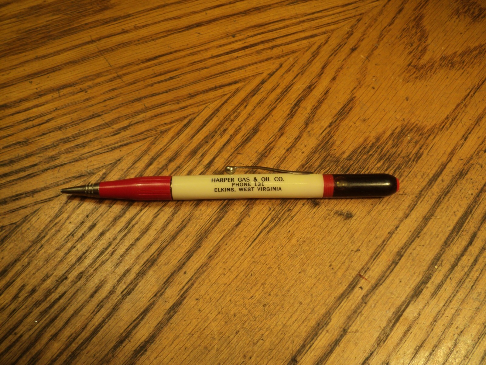 Vintage Ritepoint Mechanical Pencil Amoco Permalube 5-9/16″ Long Oil Cap