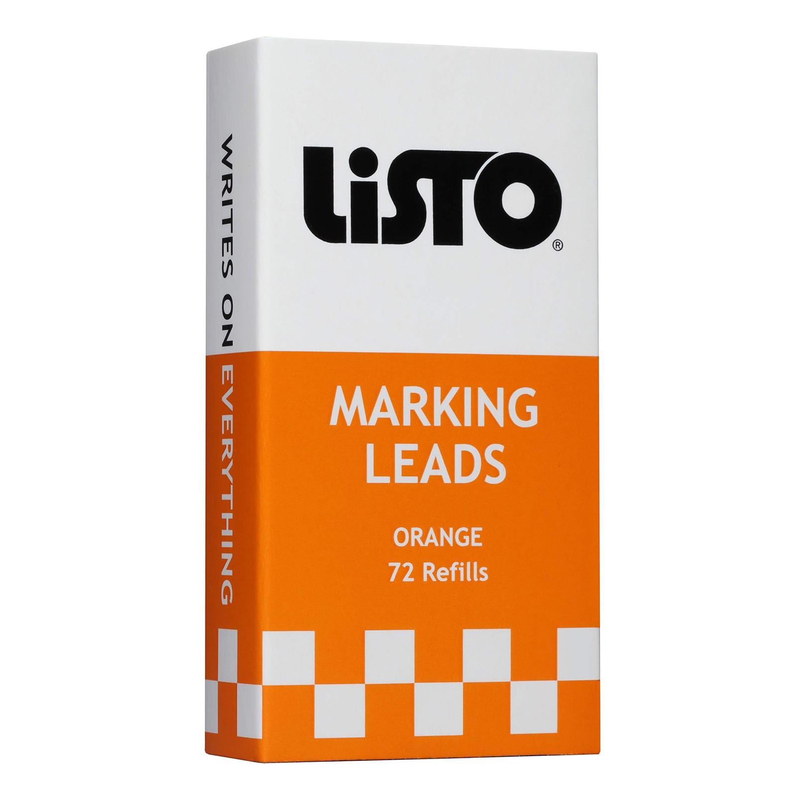 162 Marking Pencils Refill Orange Grease China Wax Pencils Box 72 Count