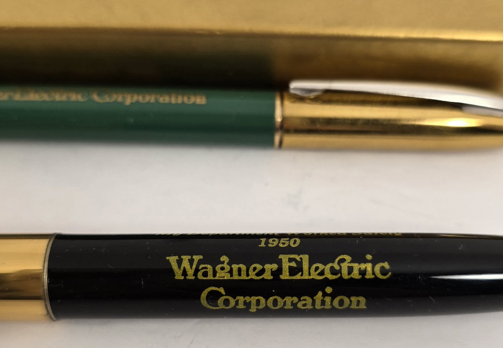 Vintage Employee Award Scheaffer’s Mech. Pen/Pencil Set, Wagner Electric Corp
