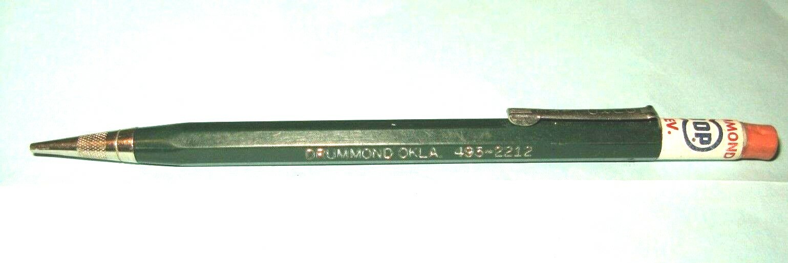 PRE-OWNED AUTOPOINT RED/BLUE MECHANICAL PENCILFOR REAL THIN LEAD ALL WORKING ADV