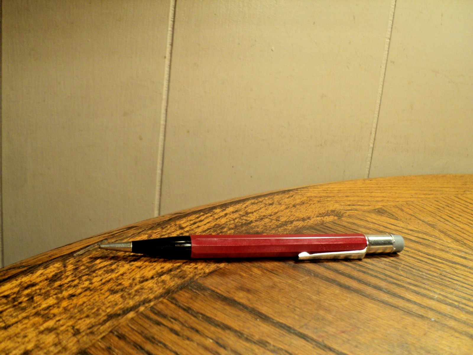 Vintage Autopoint Mechanical Pencil Rhoades Construction Co. 5-3/4″ Long USA B