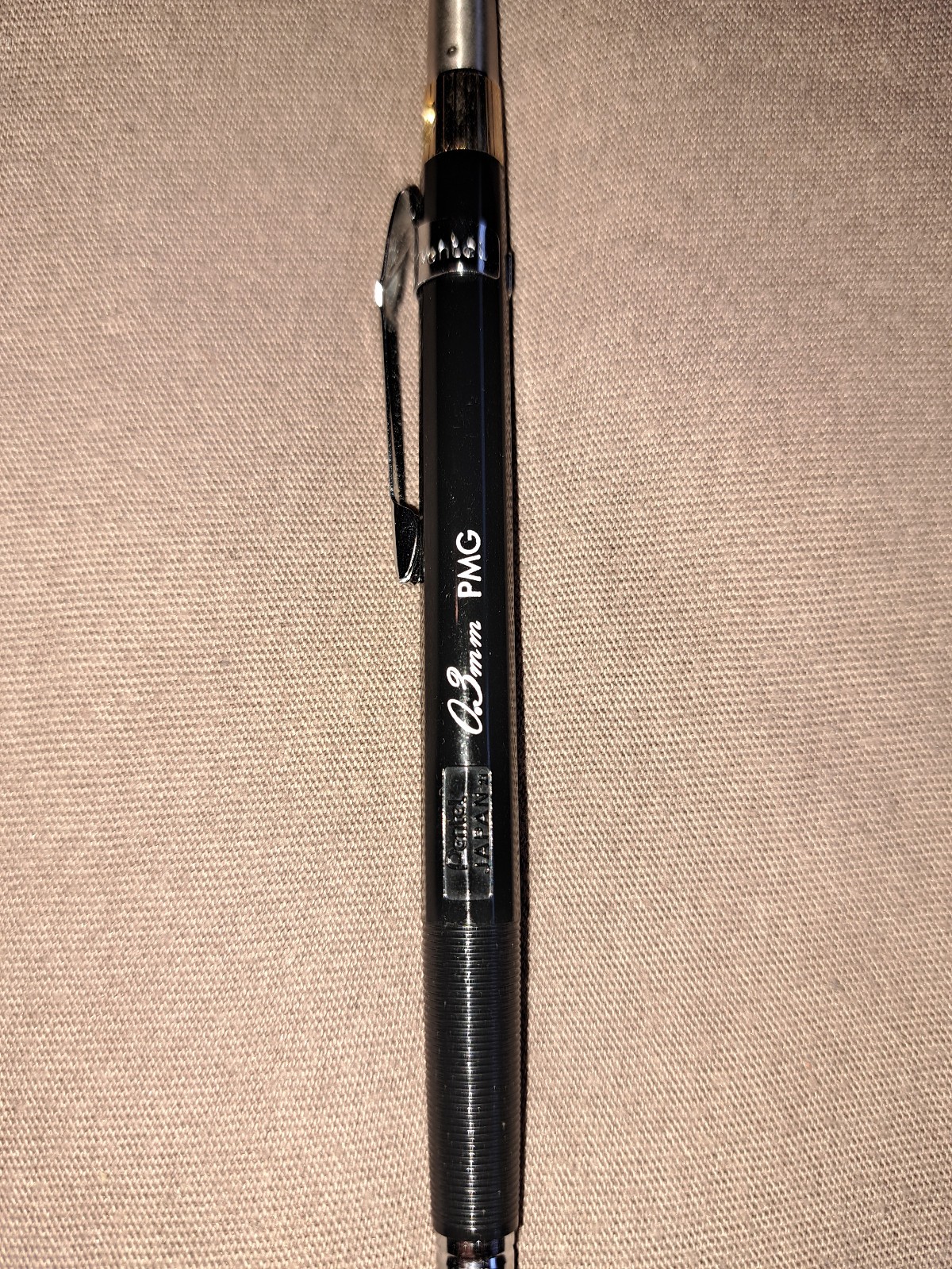 Very RARE Pentel PMG 0.3mm Old Version Gold Ring Mechanical Pencil. Mint No Box.