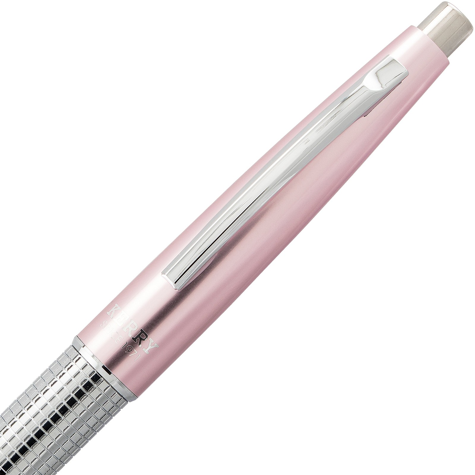 Pentel Sharp Kerry Mechanical Pencil Pink Capped Design for Pocket Protection